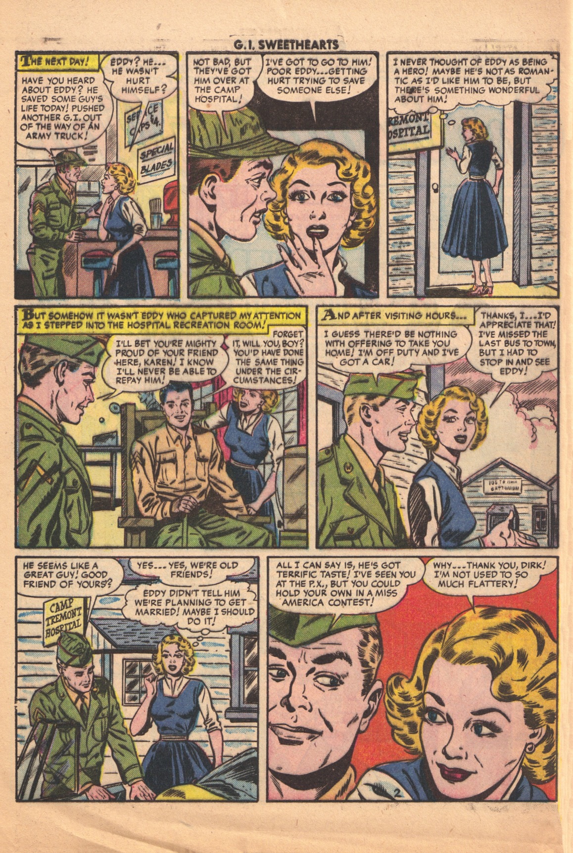 Read online G.I. Sweethearts comic -  Issue #40 - 28
