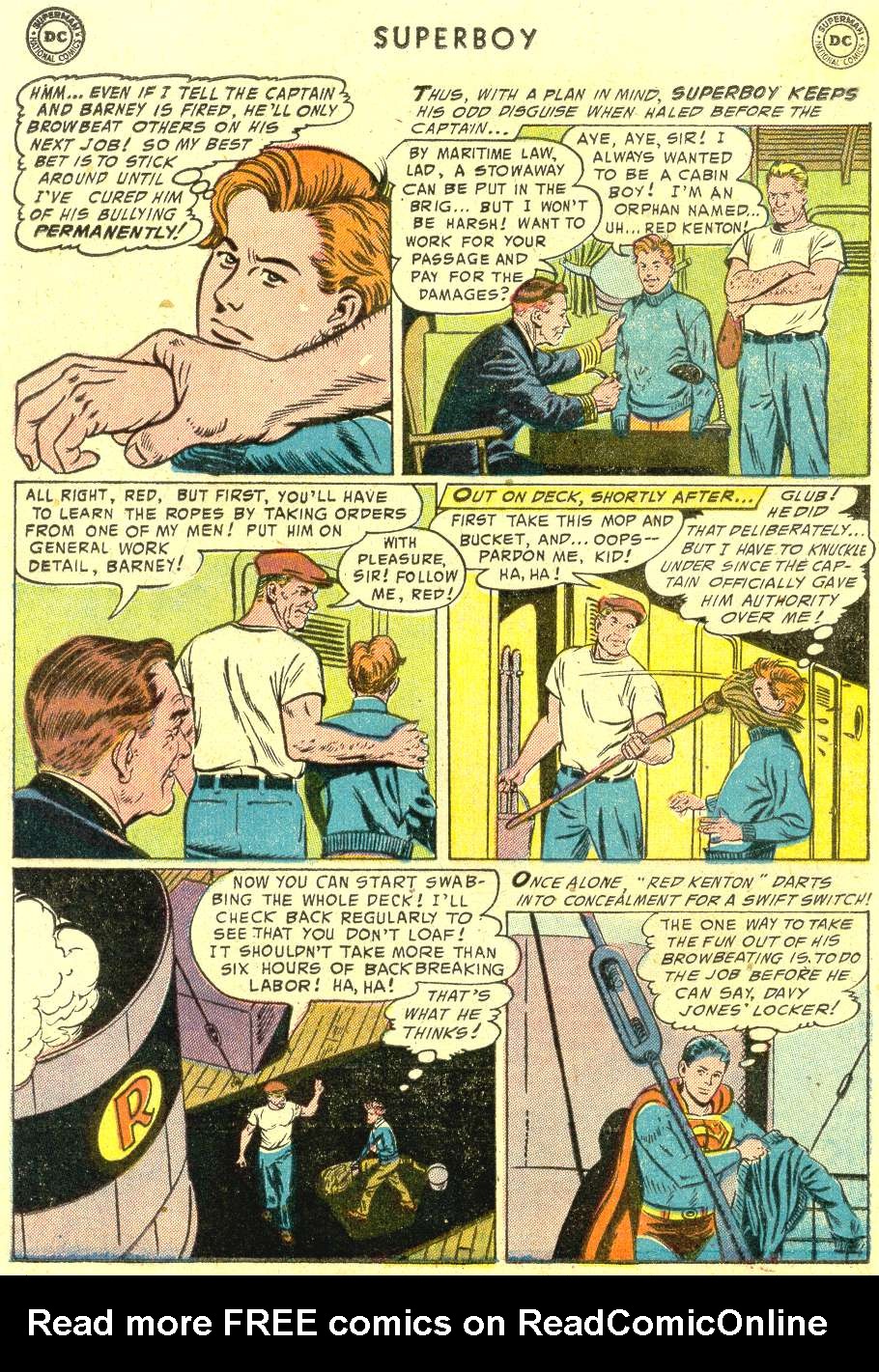 Read online Superboy (1949) comic -  Issue #42 - 14