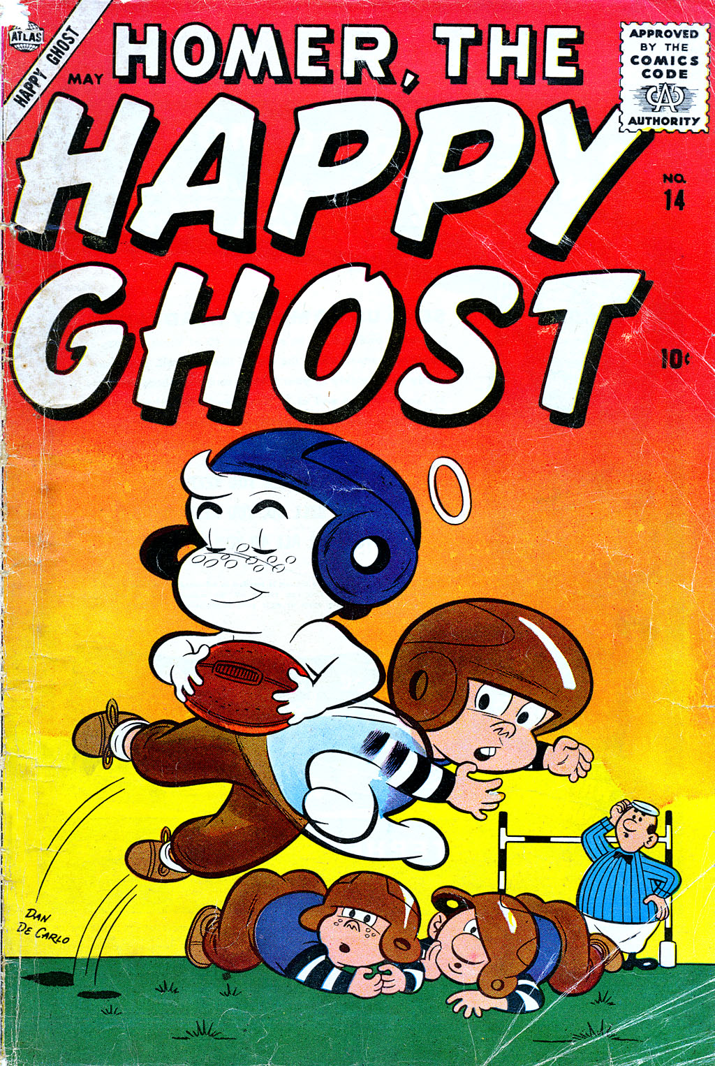 Read online Homer, the Happy Ghost comic -  Issue #14 - 1