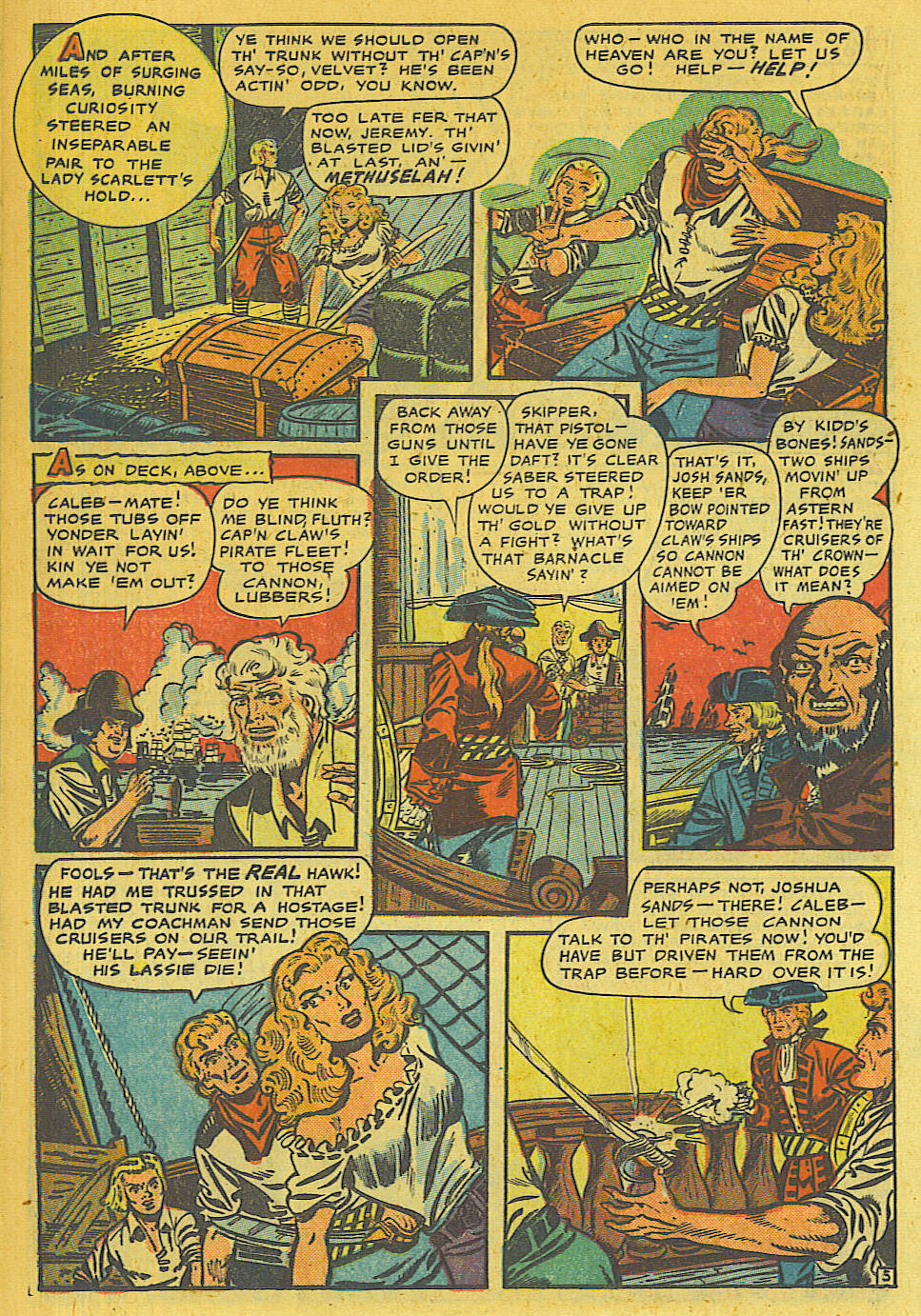 Read online Jumbo Comics comic -  Issue #142 - 26