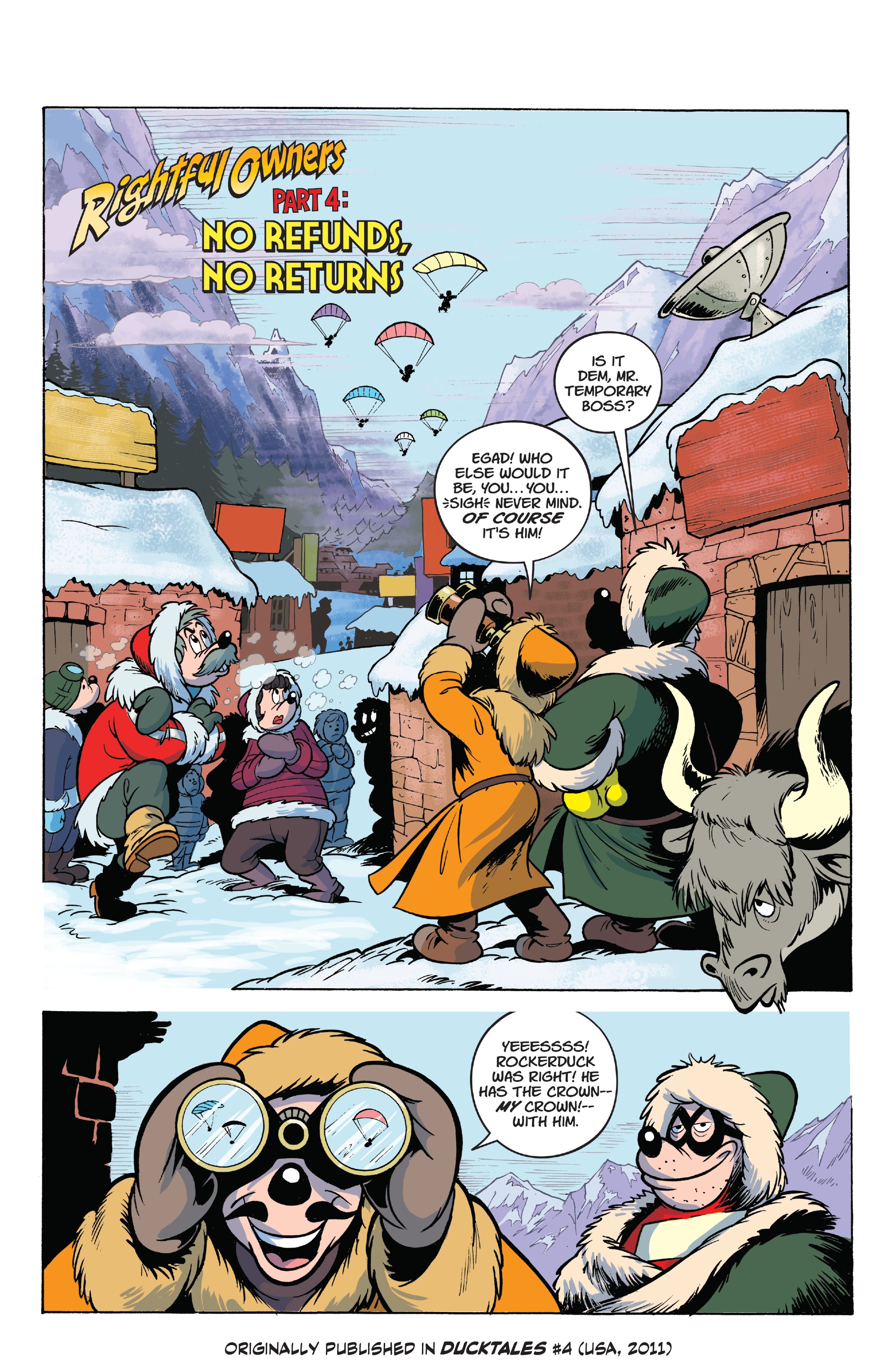 Read online Disney Afternoon Giant comic -  Issue #4 - 25