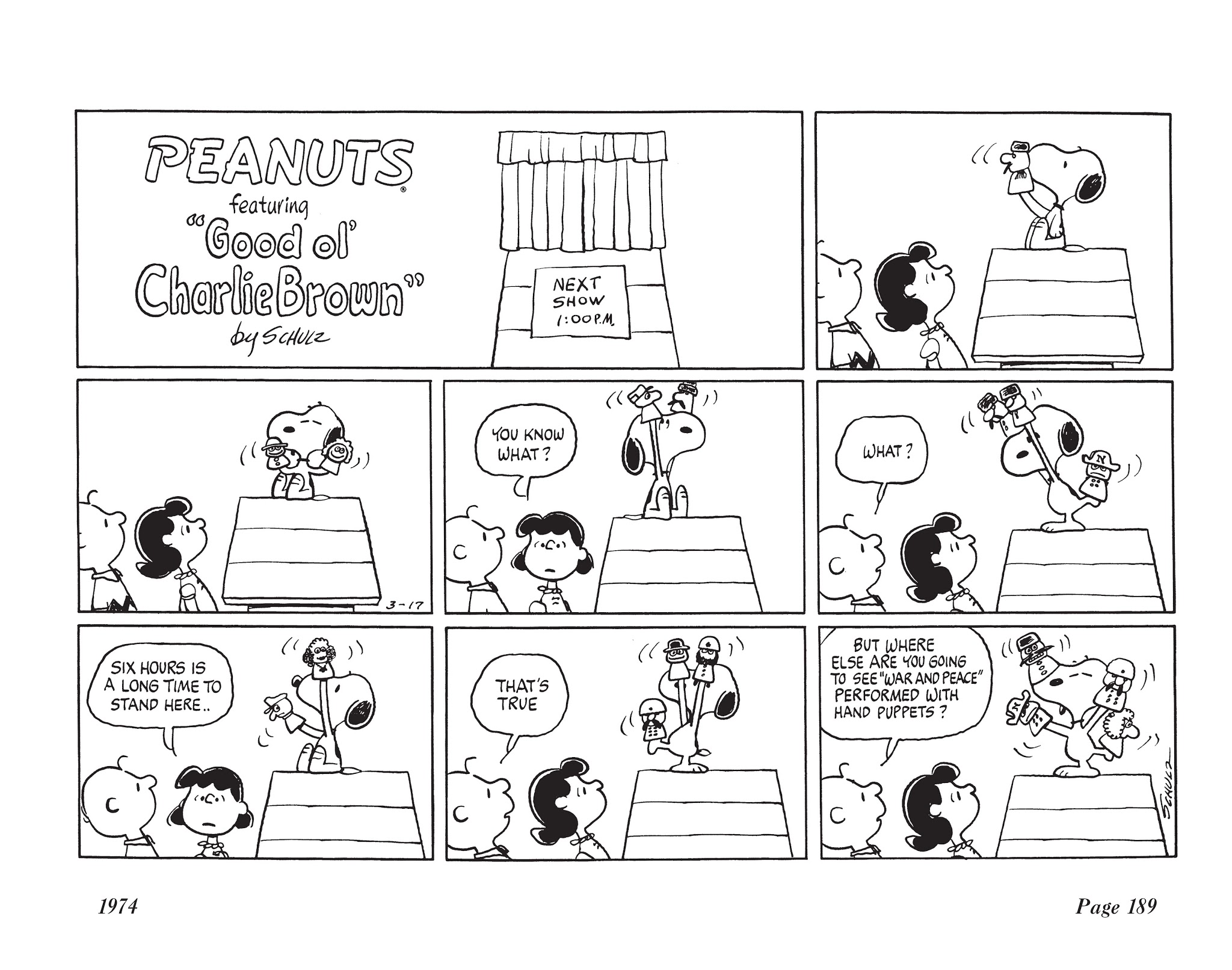 Read online The Complete Peanuts comic -  Issue # TPB 12 - 203