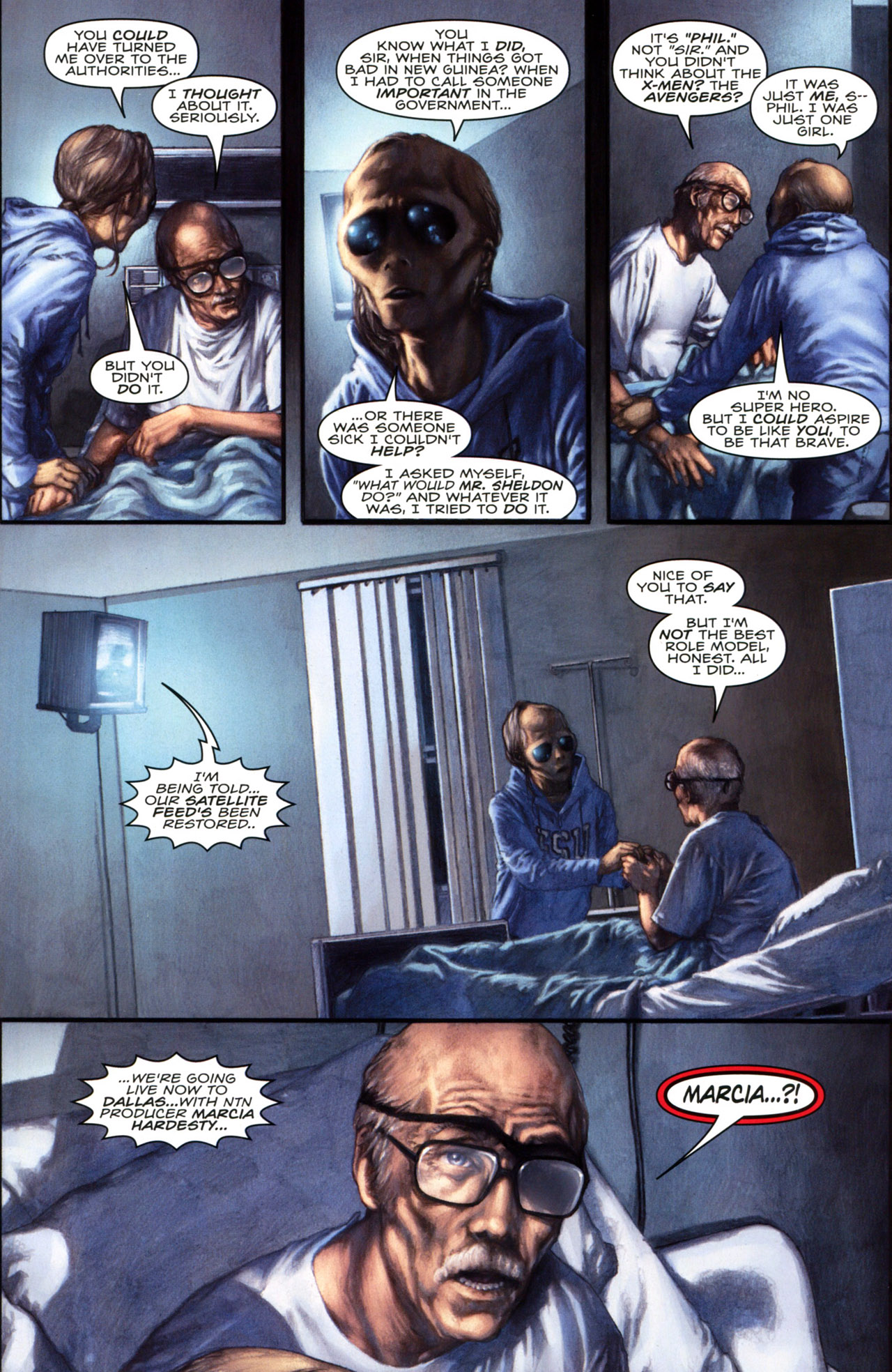 Read online Marvels: Eye Of The Camera comic -  Issue #6 - 9