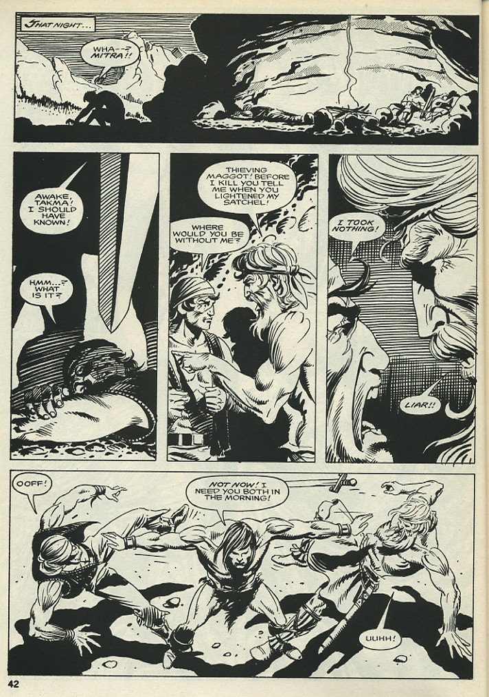 Read online The Savage Sword Of Conan comic -  Issue #136 - 41