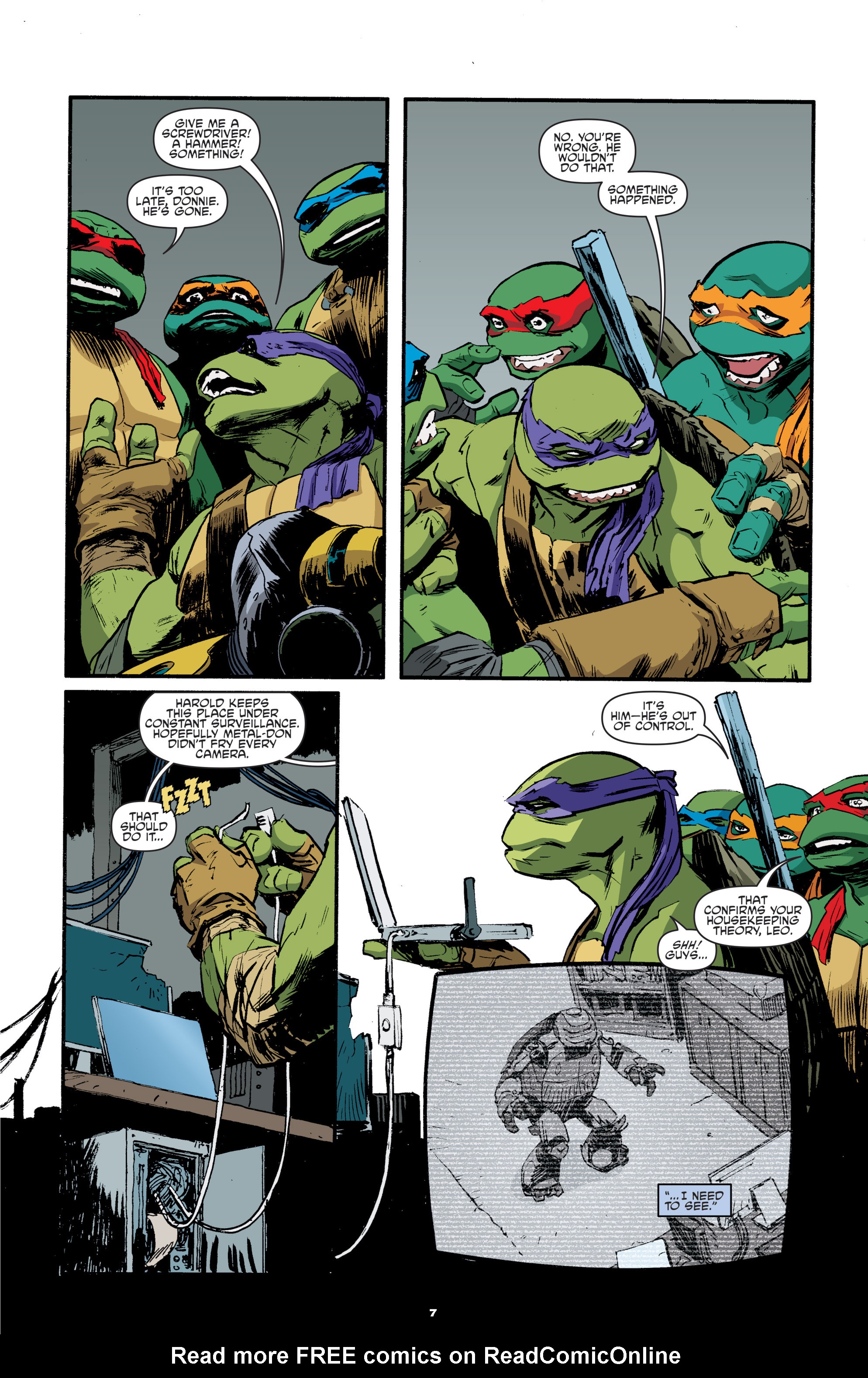 Read online Teenage Mutant Ninja Turtles Universe comic -  Issue #8 - 9