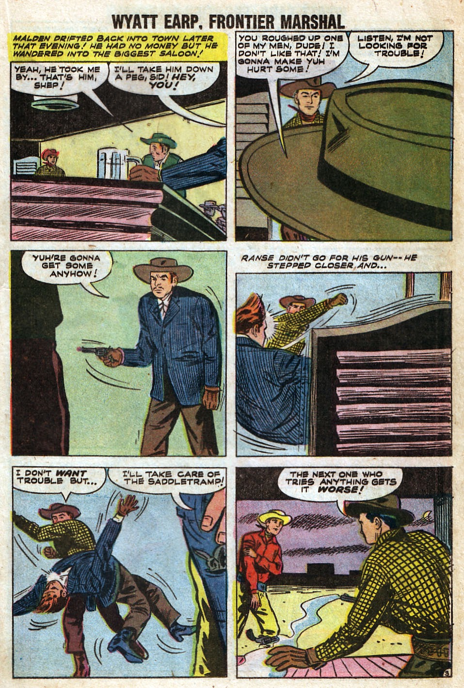 Read online Wyatt Earp Frontier Marshal comic -  Issue #21 - 82