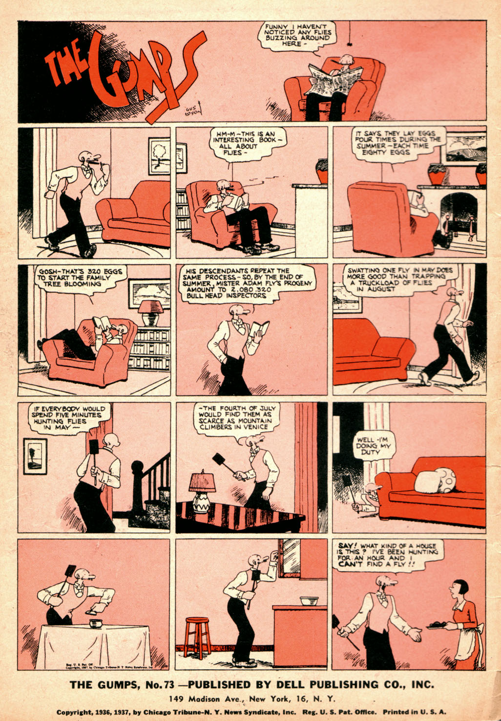 Read online Four Color Comics comic -  Issue #73 - 2