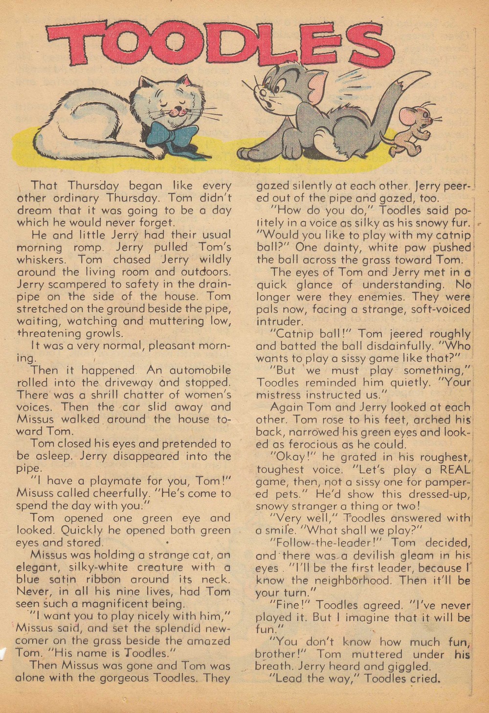 Read online Our Gang Comics comic -  Issue #15 - 37