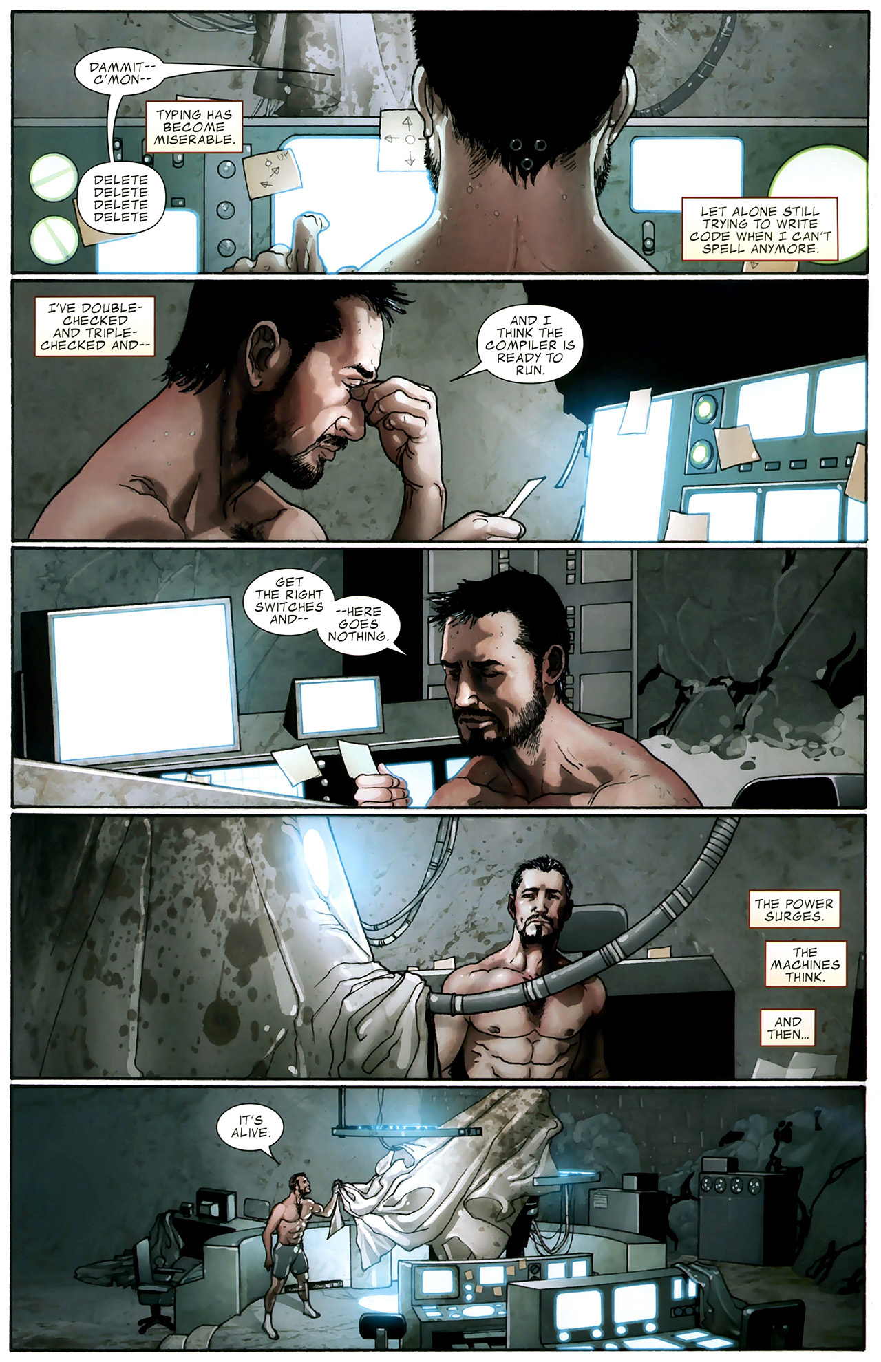 Read online The Invincible Iron Man (2008) comic -  Issue #18 - 7