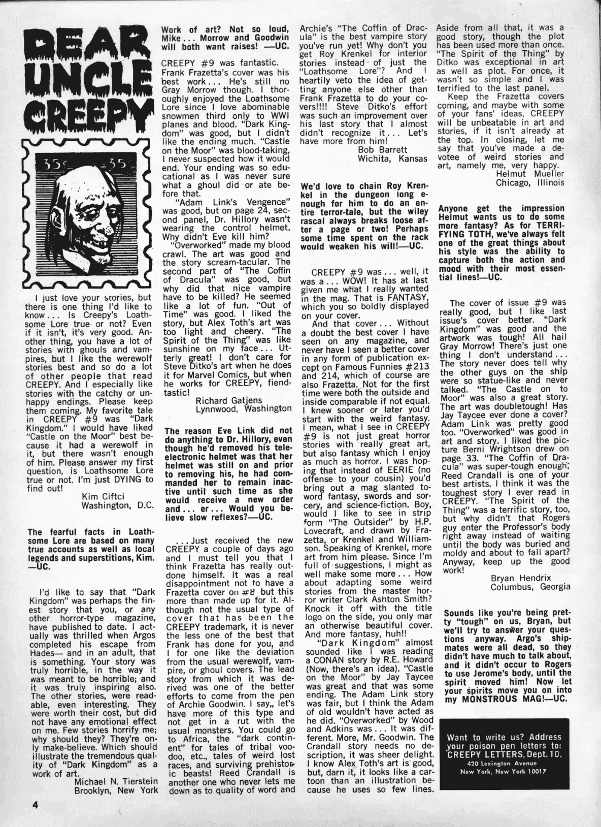 Creepy (1964) Issue #10 #10 - English 4