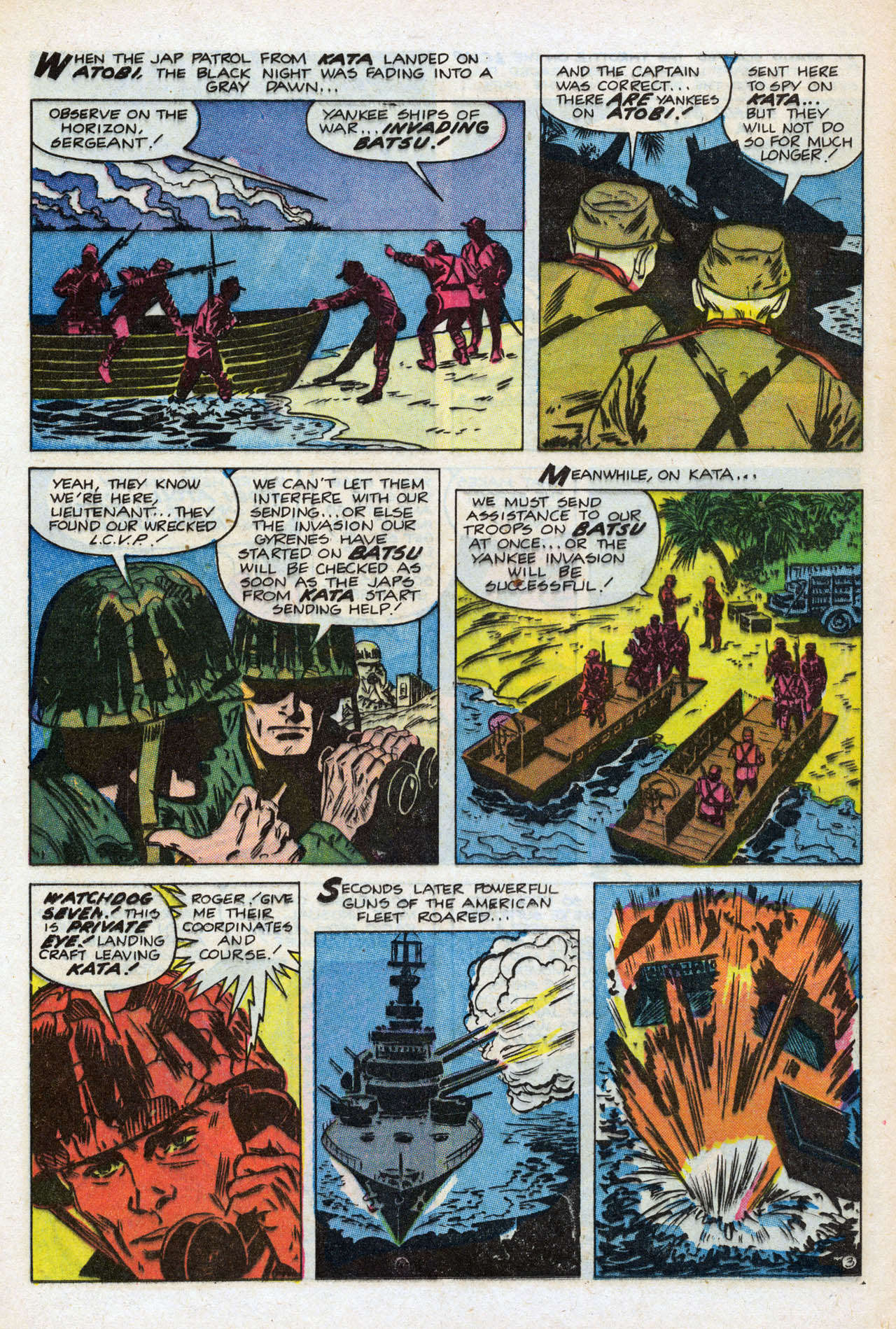 Read online Marines in Battle comic -  Issue #19 - 12