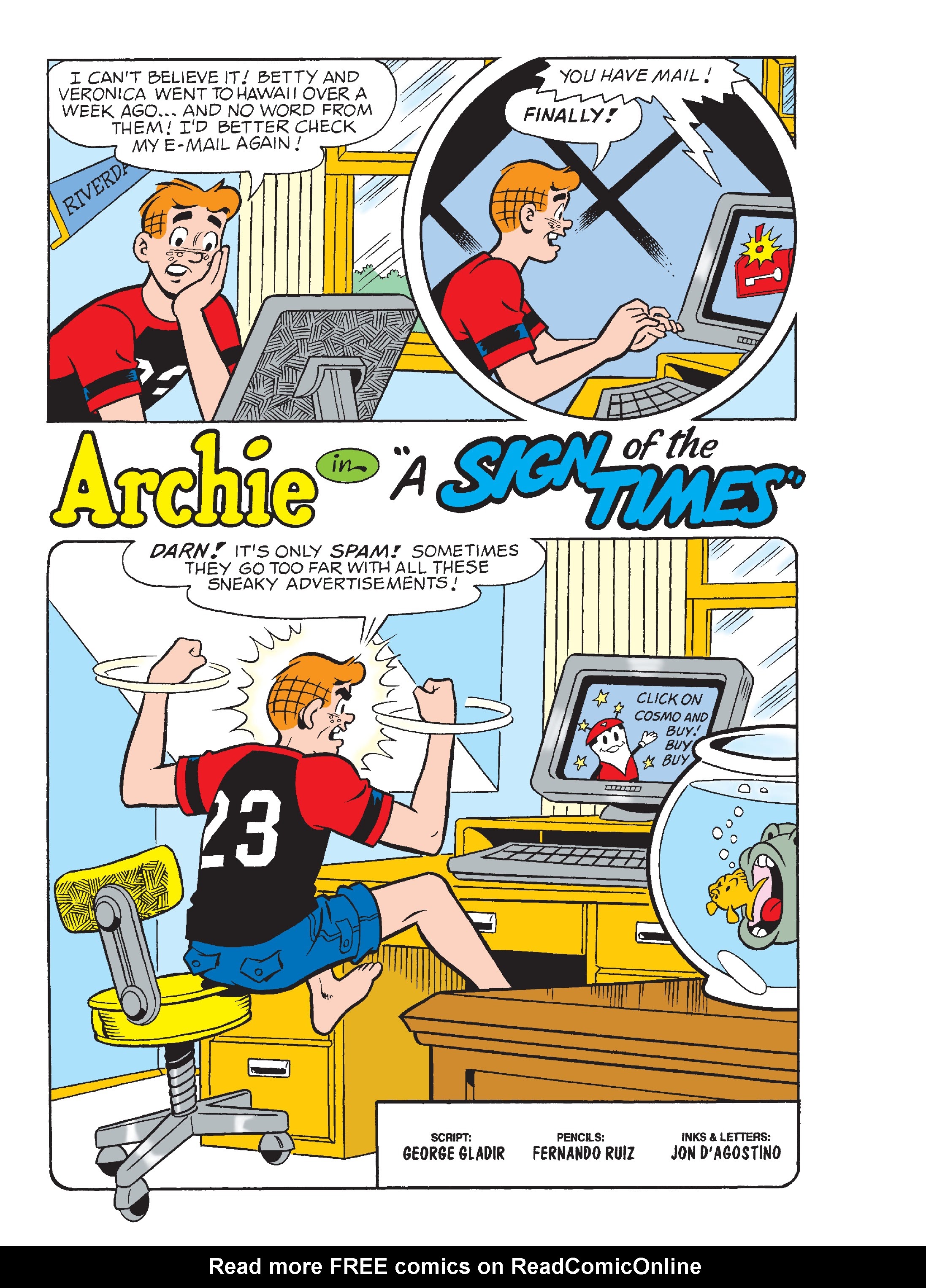 Read online Archie's Double Digest Magazine comic -  Issue #320 - 23