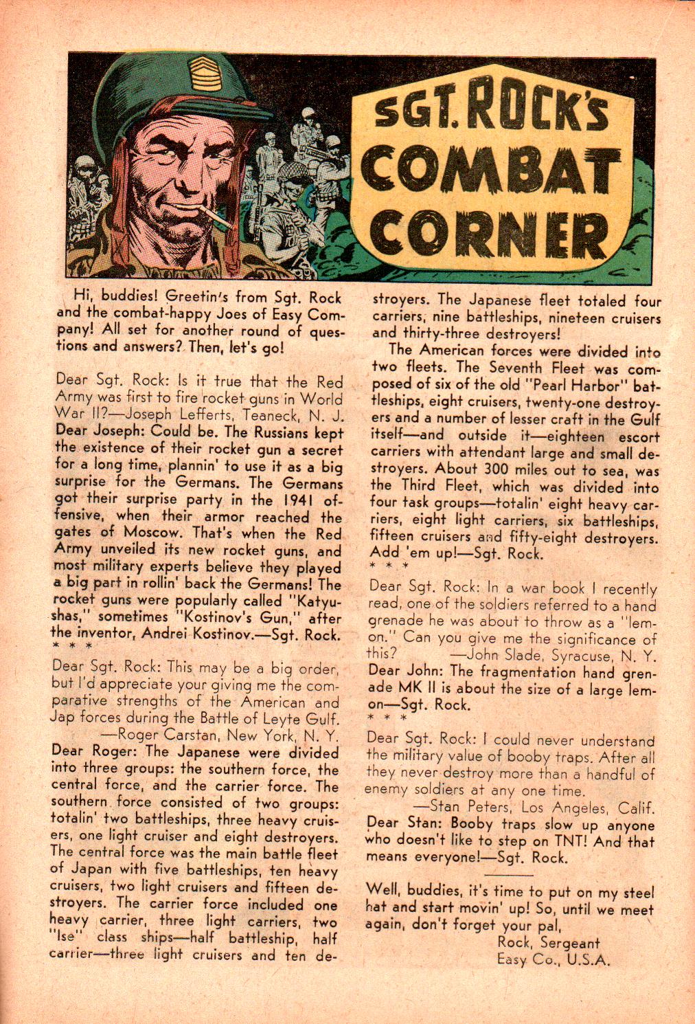 Read online Our Army at War (1952) comic -  Issue #129 - 18