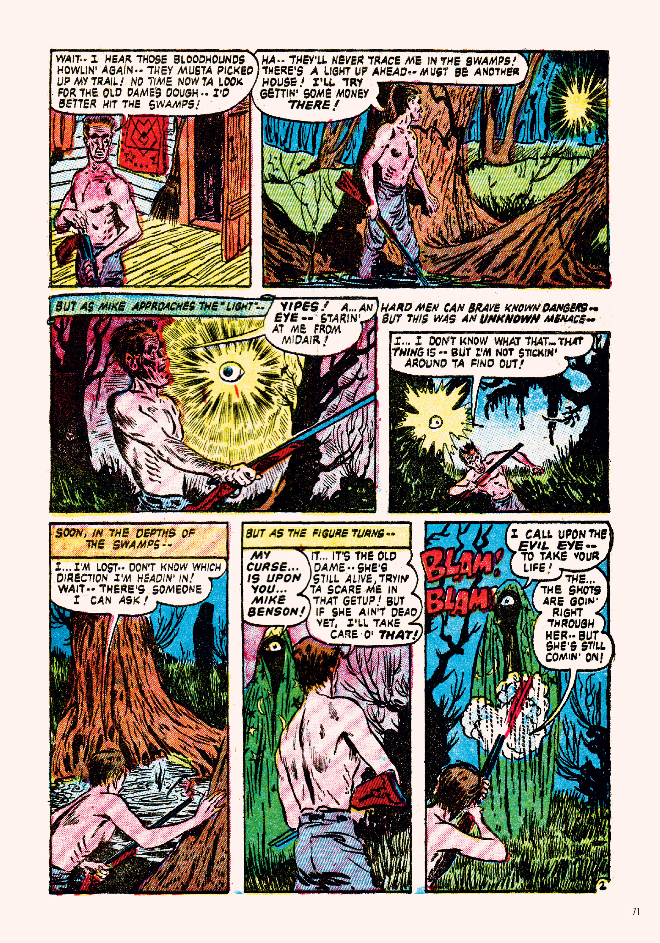 Read online Classic Monsters of Pre-Code Horror Comics: Swamp Monsters comic -  Issue # TPB - 71