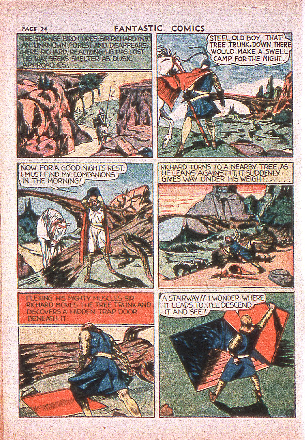 Read online Fantastic Comics comic -  Issue #1 - 27