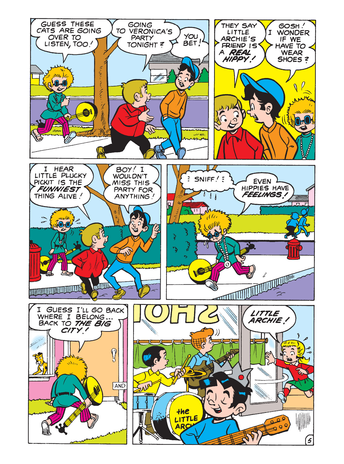 Read online Archie's Funhouse Double Digest comic -  Issue #3 - 136