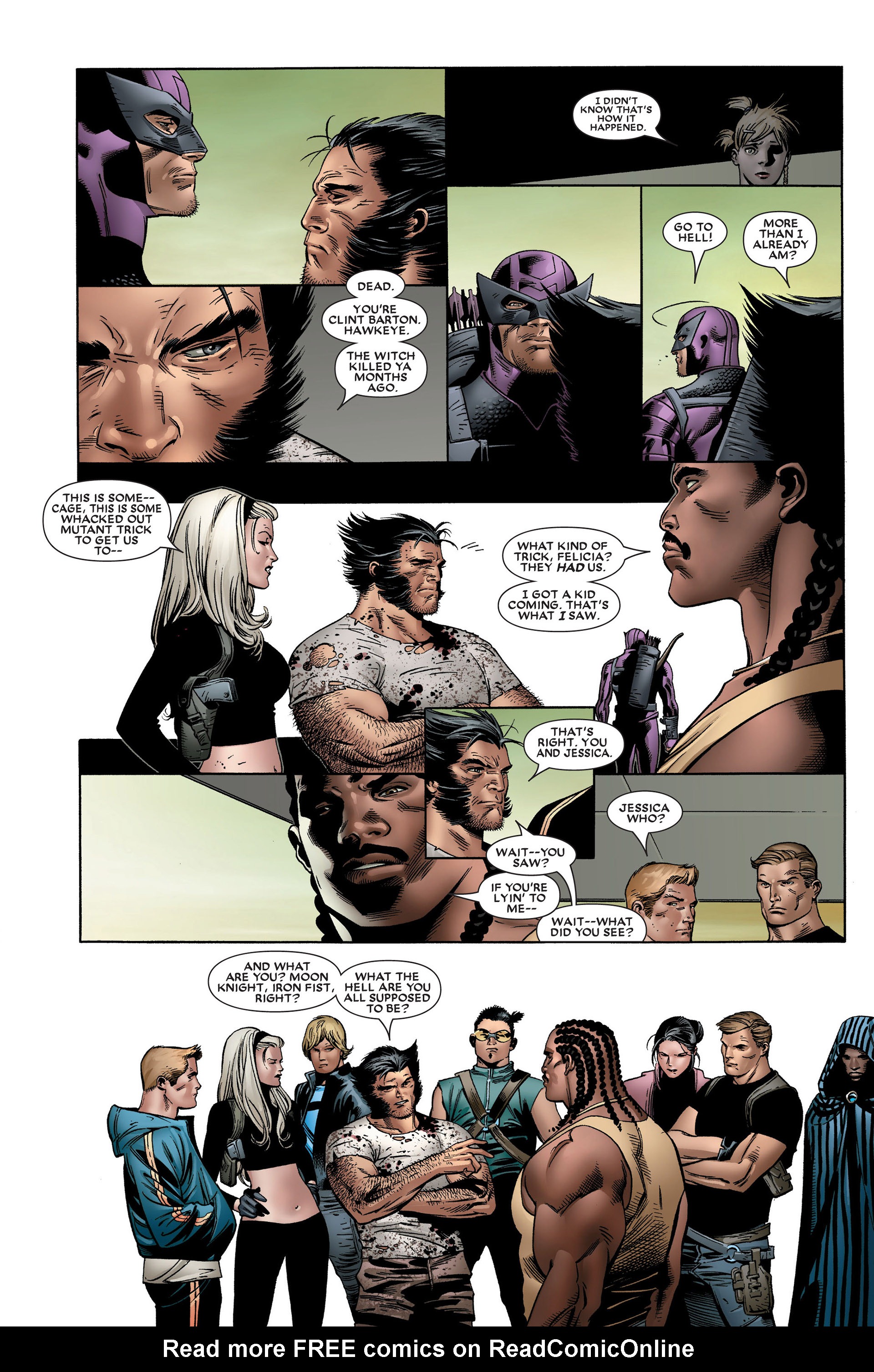Read online House of M (2005) comic -  Issue #4 - 12