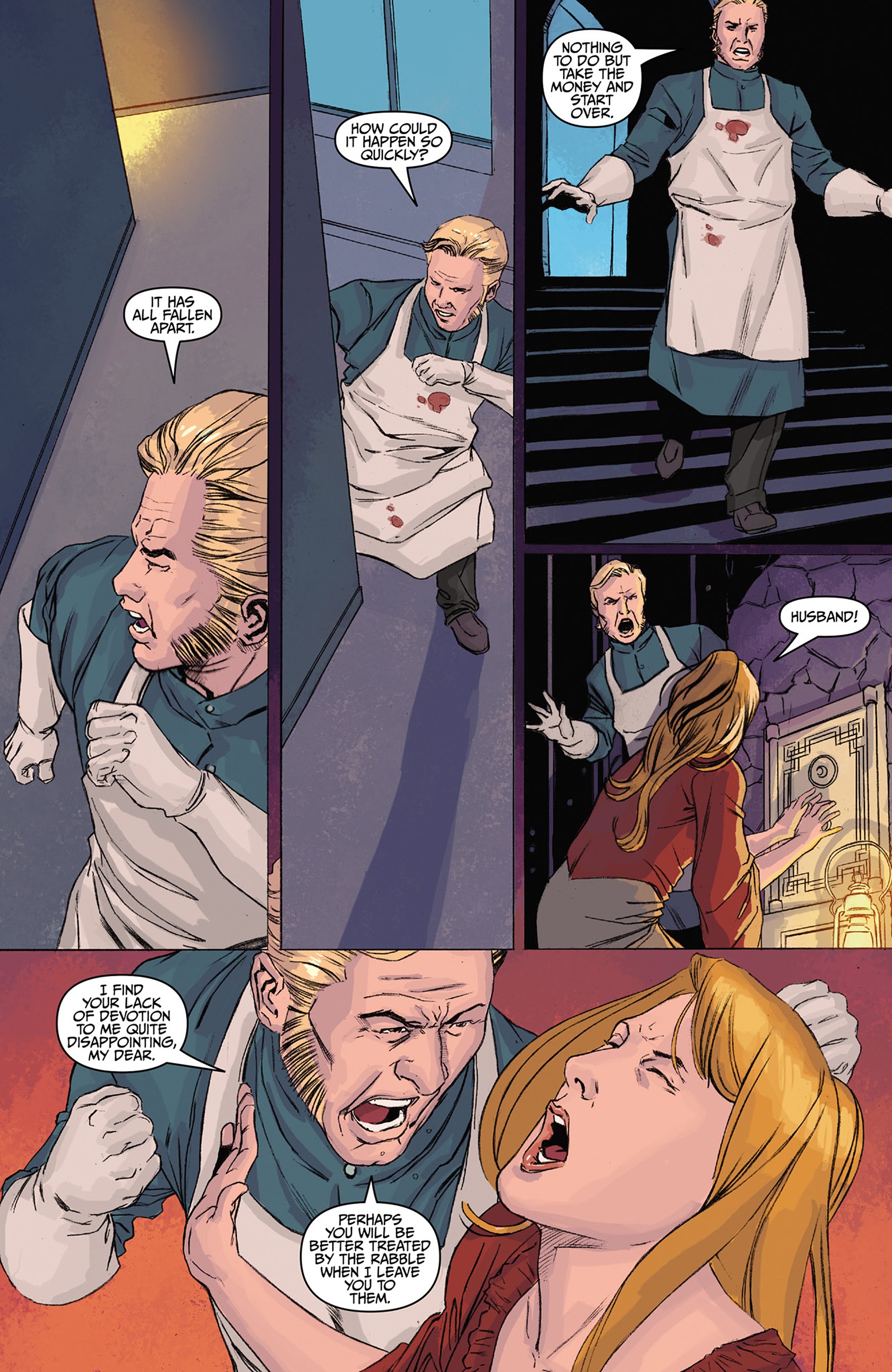 Read online Sherlock Holmes: Moriarty Lives comic -  Issue #5 - 12
