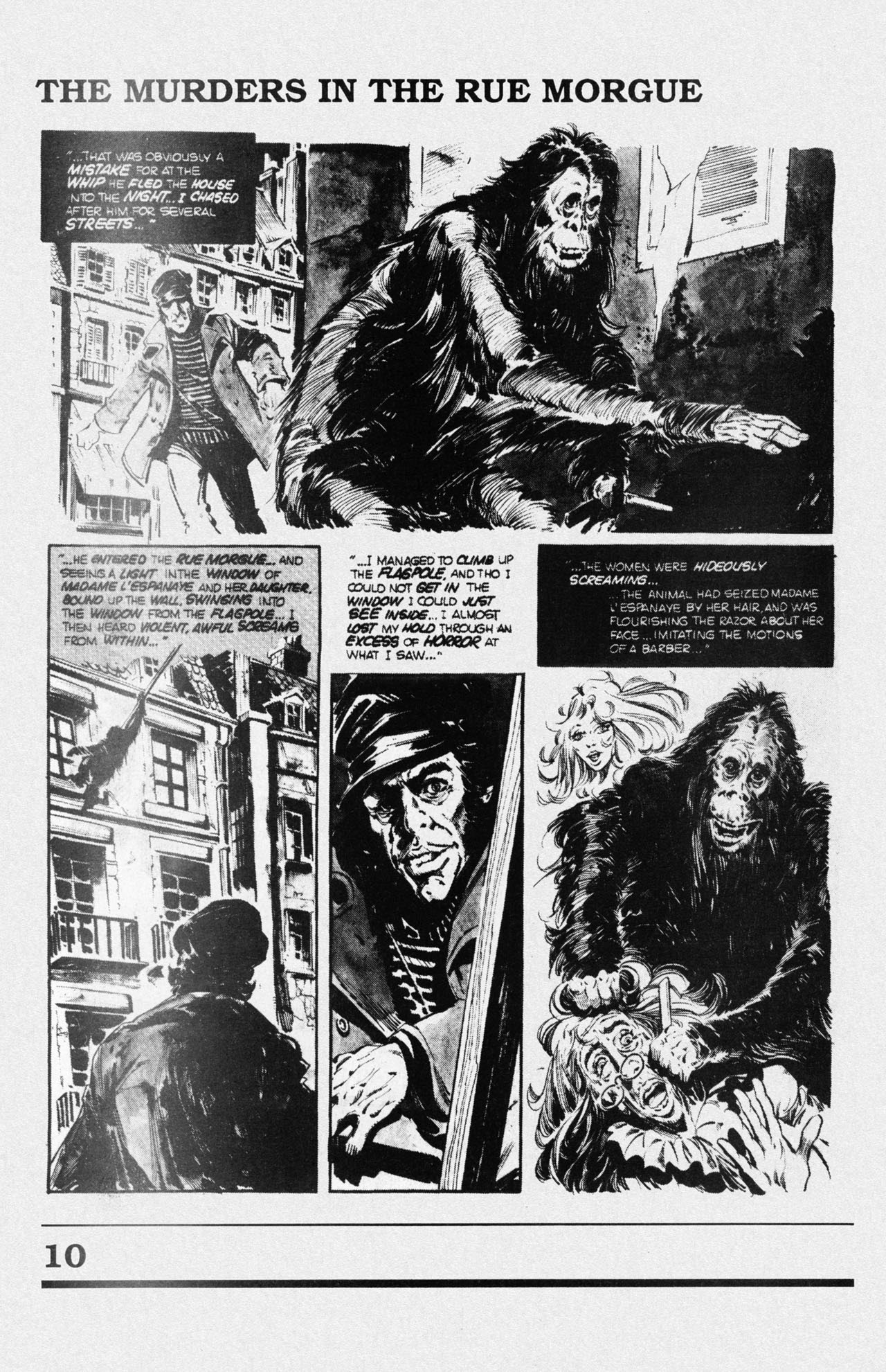 Read online Edgar Allan Poe: The Murders in the Rue Morgue and Other Stories comic -  Issue # Full - 28