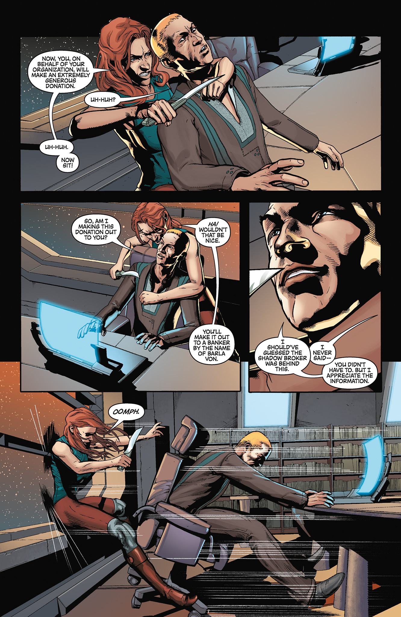 Read online Mass Effect: Foundation comic -  Issue #1 - 12