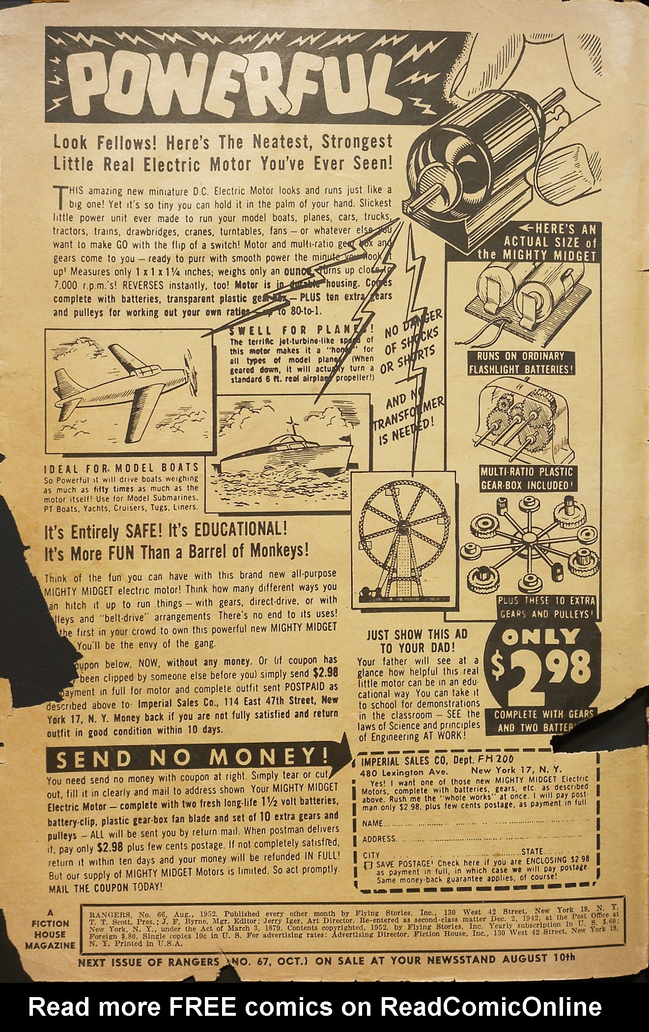 Read online Rangers Comics comic -  Issue #66 - 2
