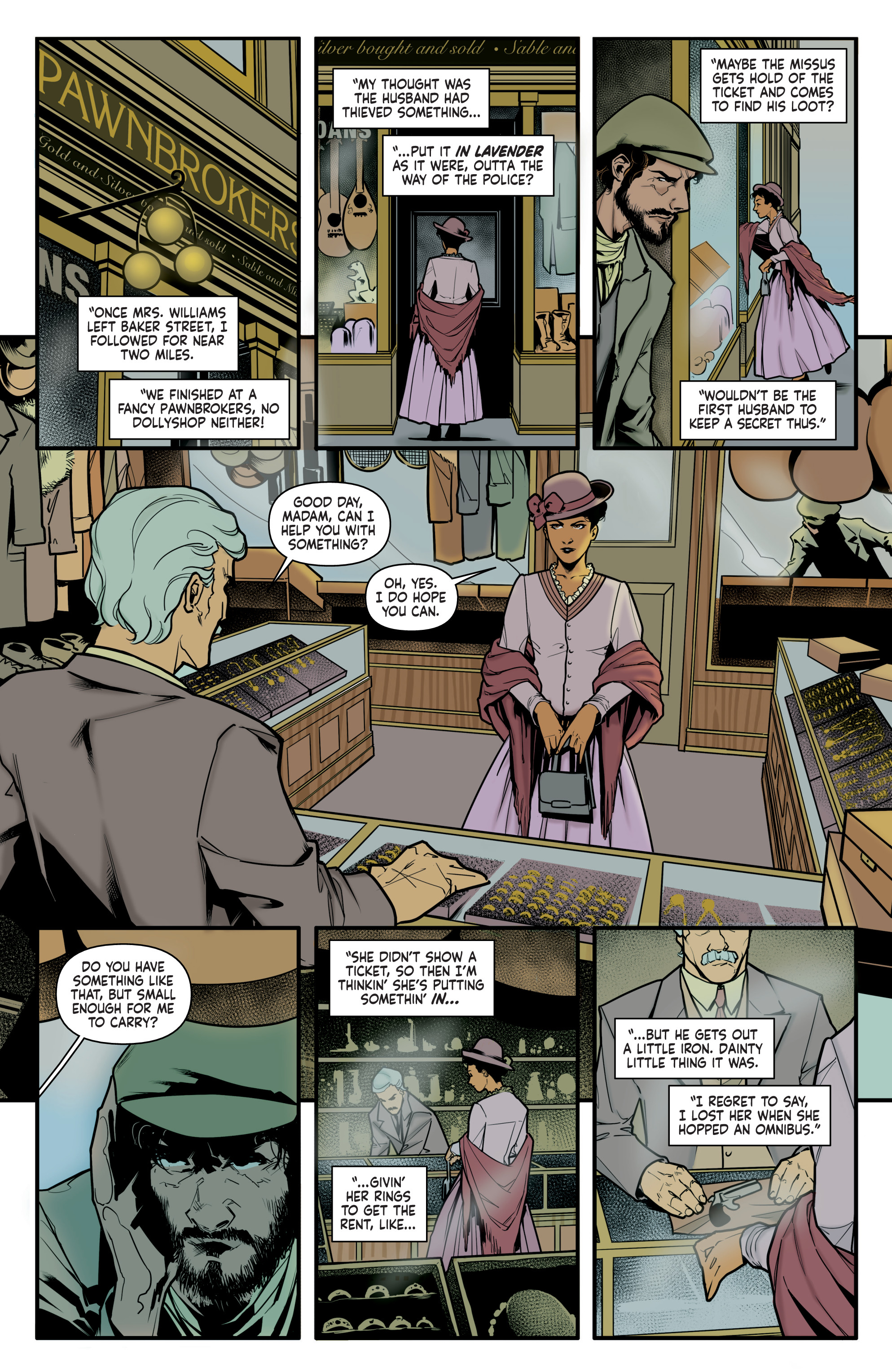 Read online Sherlock Holmes: The Vanishing Man comic -  Issue # _TPB 1 - 30