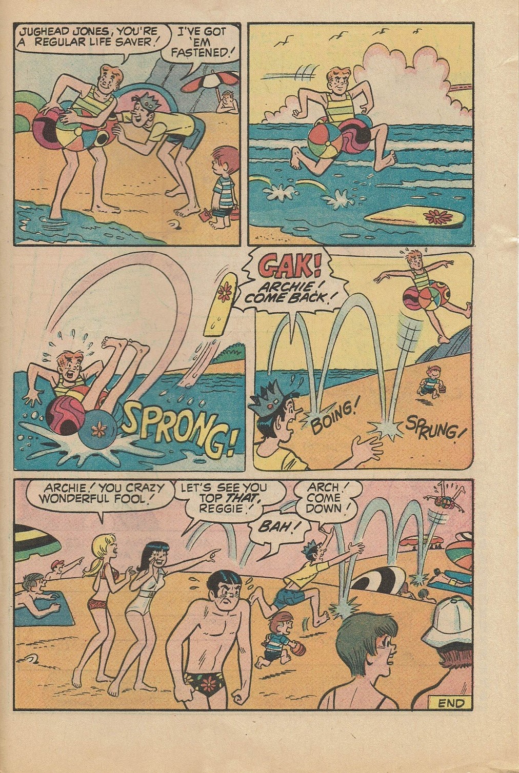 Read online Reggie and Me (1966) comic -  Issue #44 - 32