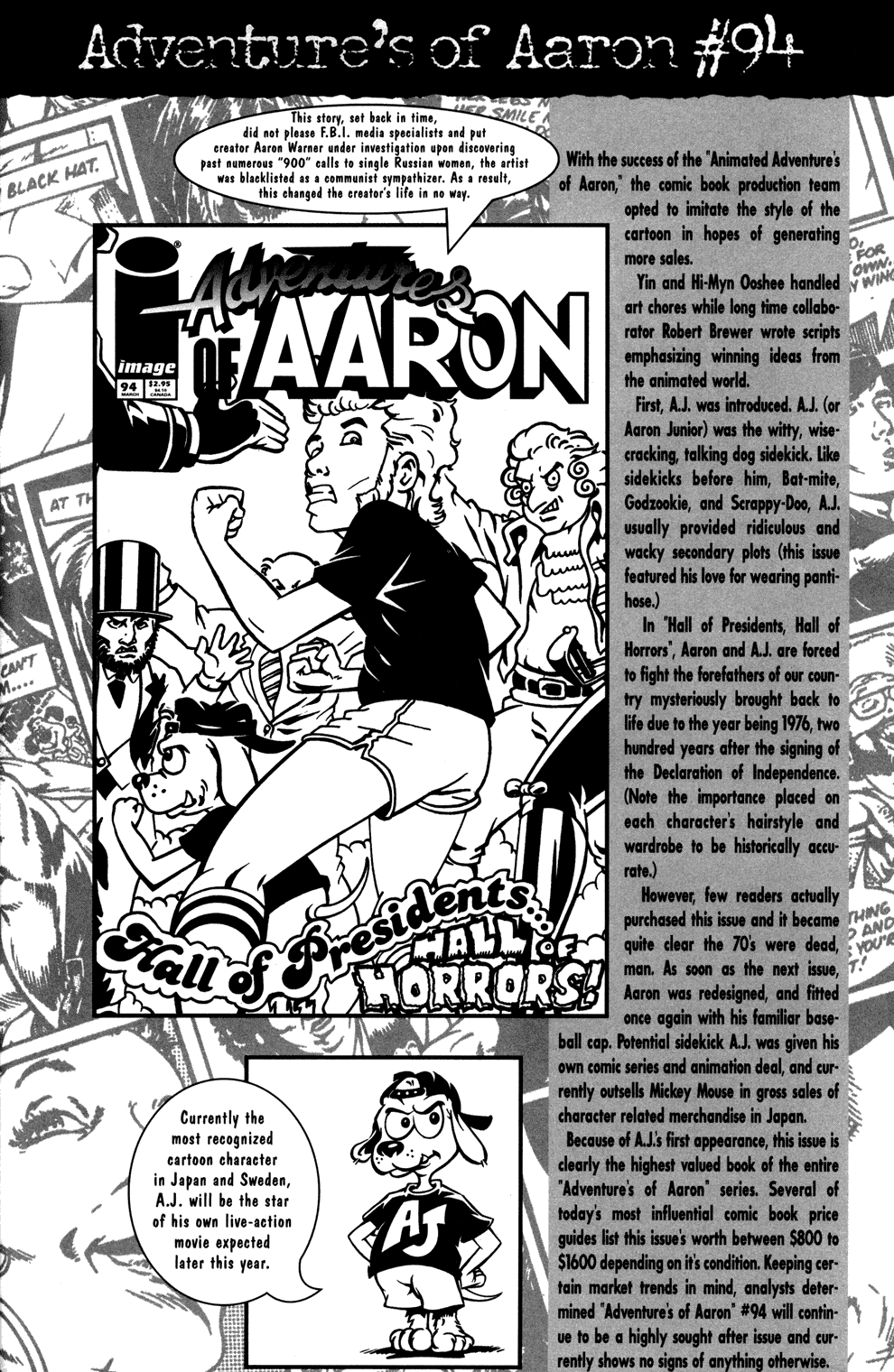 Read online Adventures of Aaron comic -  Issue #100 - 35