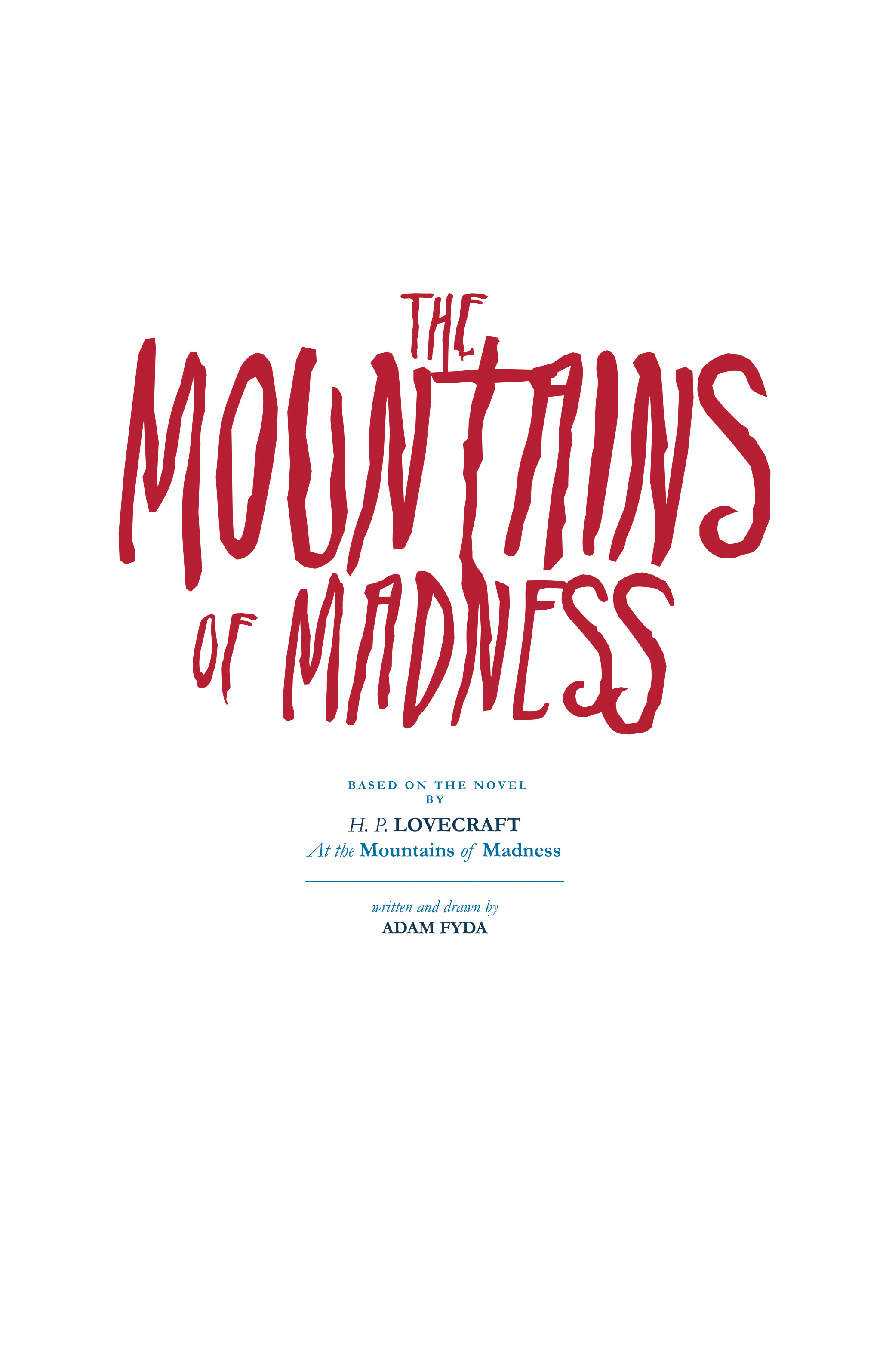 Read online The Mountains of Madness comic -  Issue # TPB - 2