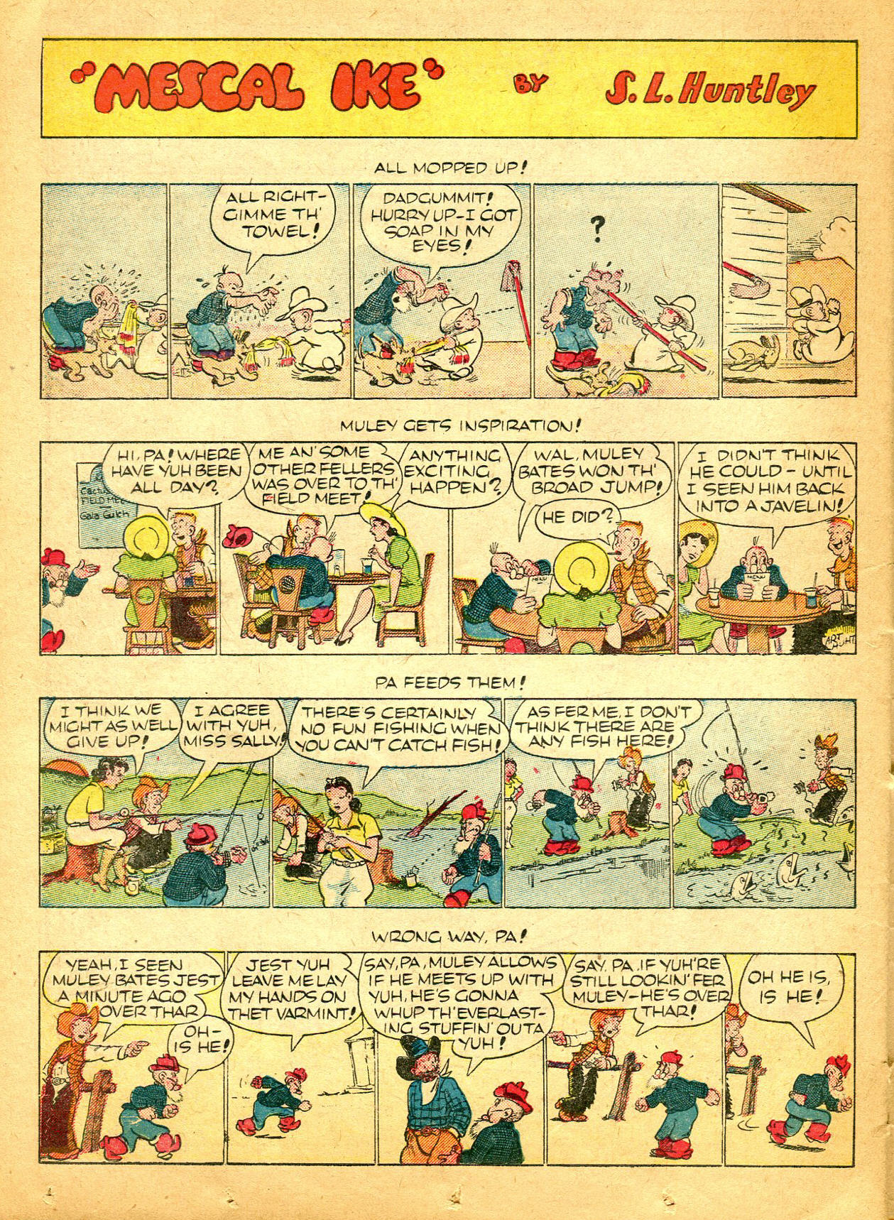 Read online Famous Funnies comic -  Issue #61 - 50