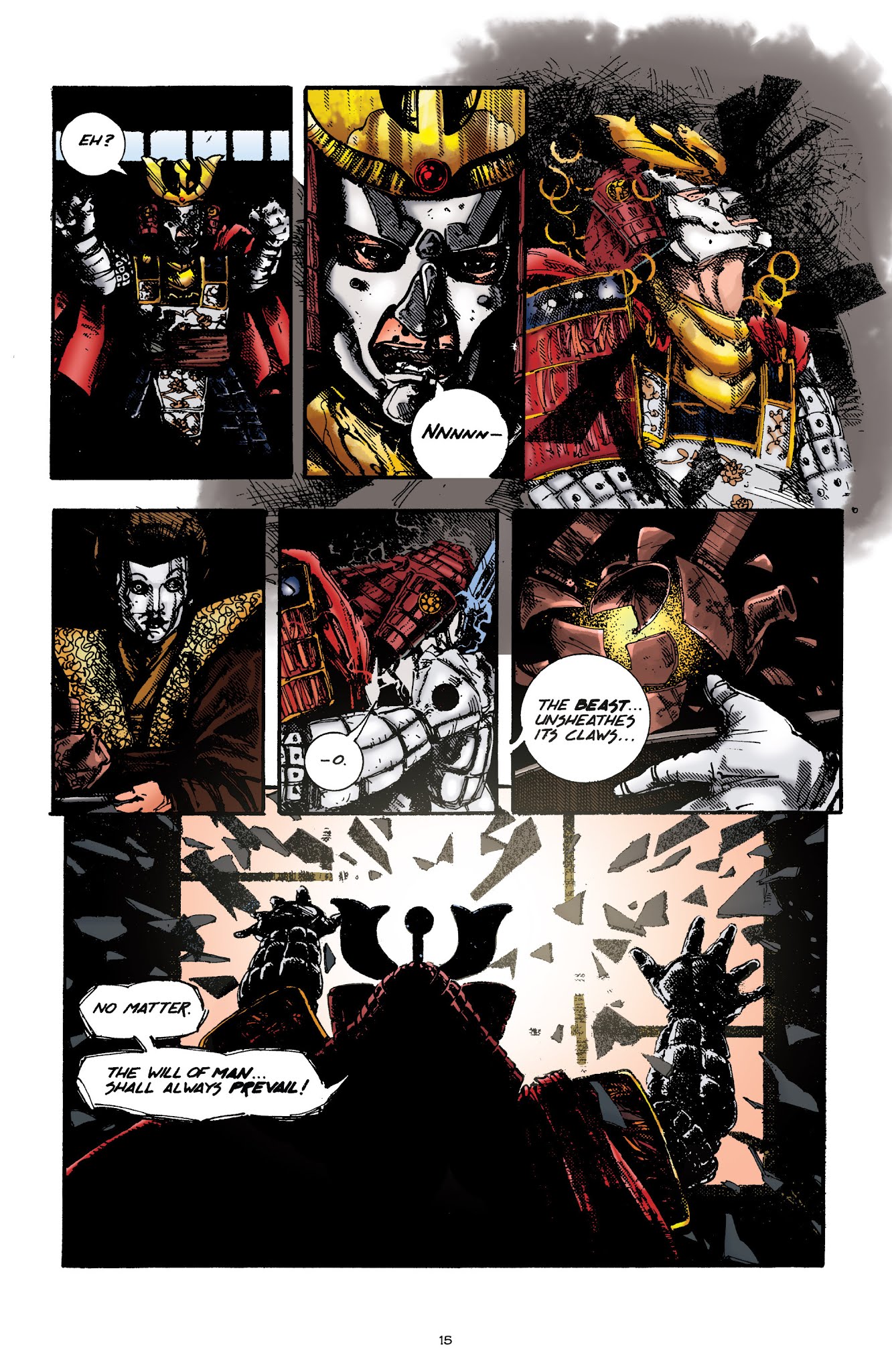 Read online Teenage Mutant Ninja Turtles Legends: Soul's Winter By Michael Zulli comic -  Issue # TPB - 15