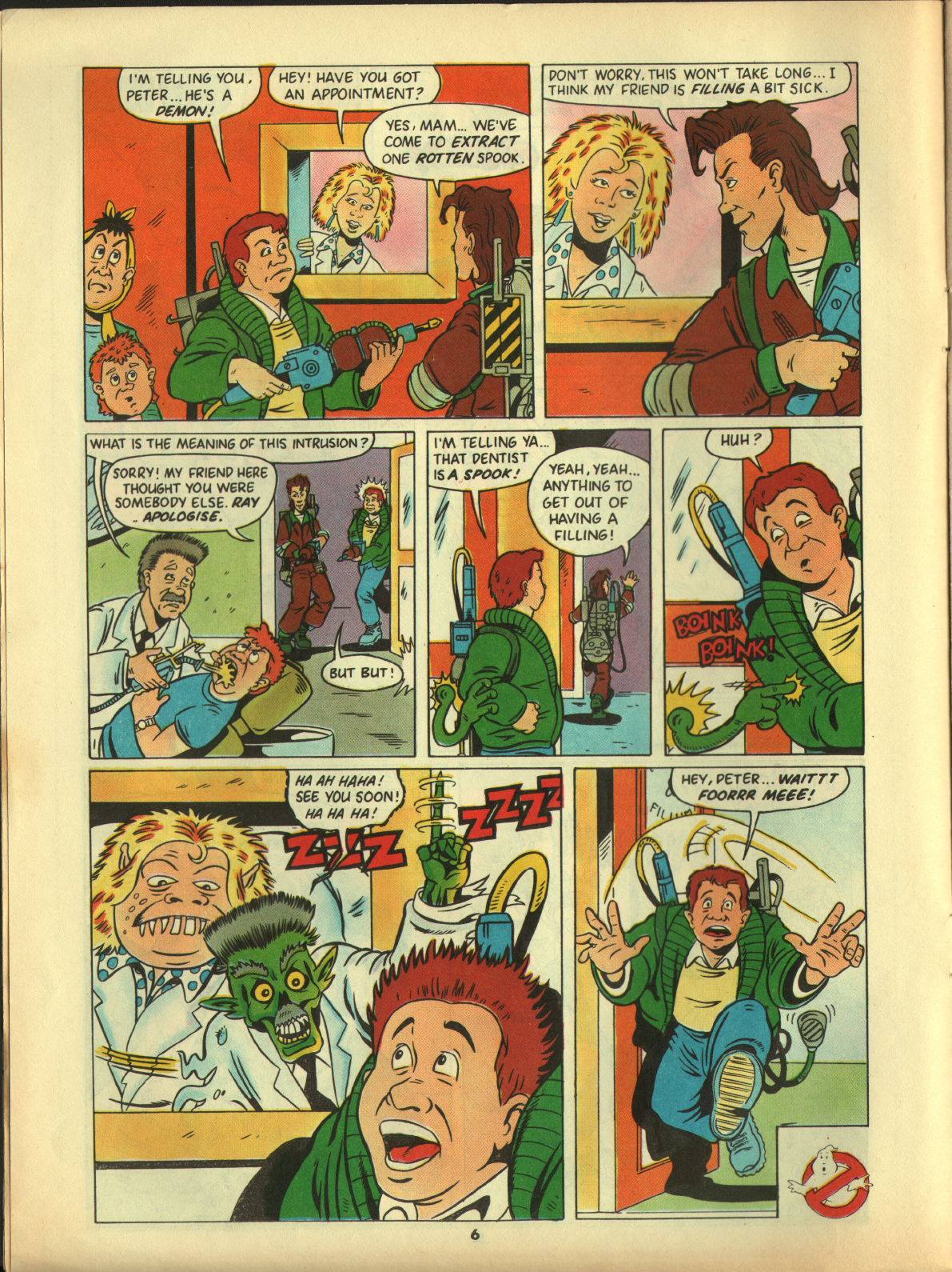 Read online The Real Ghostbusters comic -  Issue #19 - 6