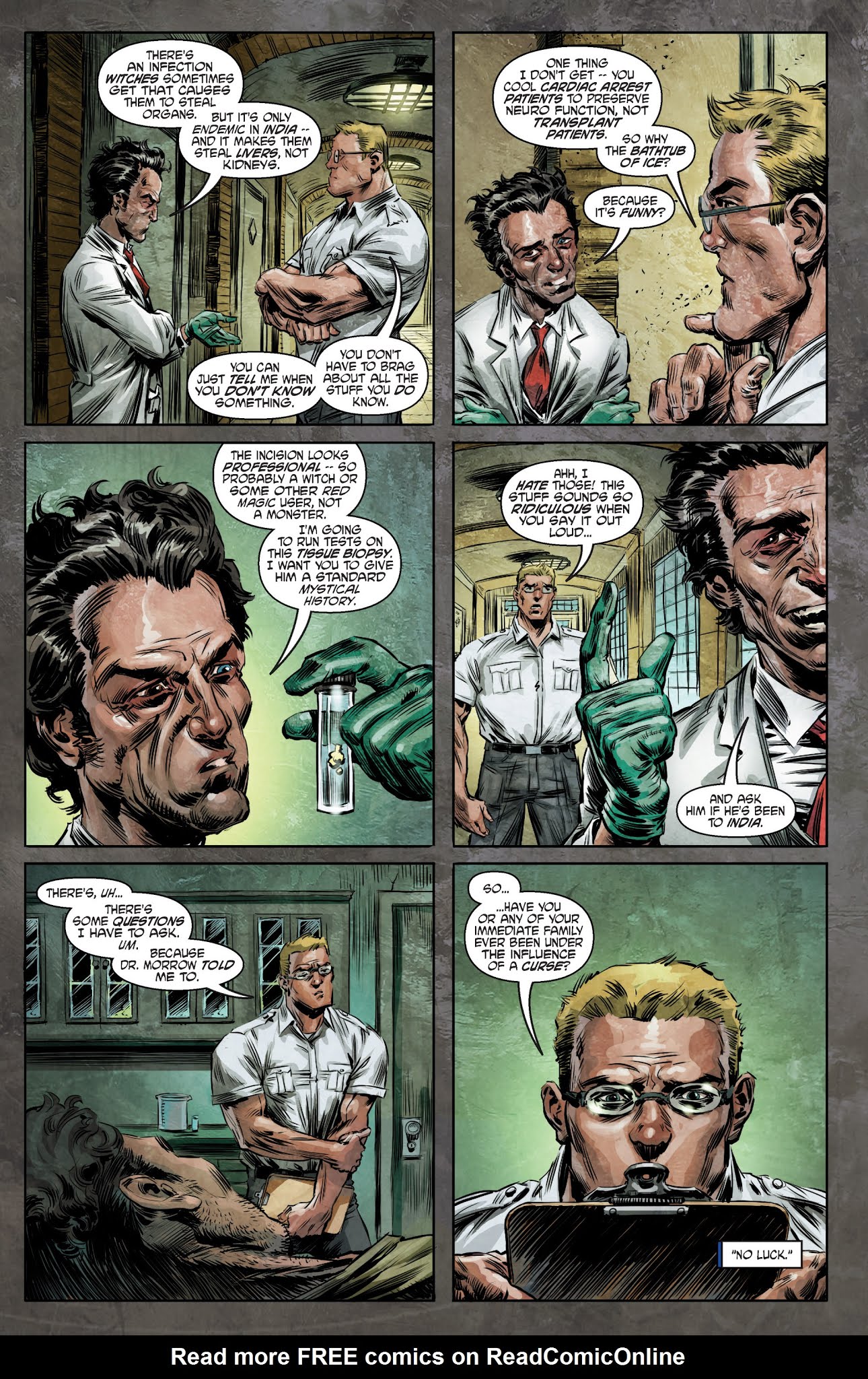 Read online Witch Doctor: Mal Practice comic -  Issue # TPB (Part 1) - 14