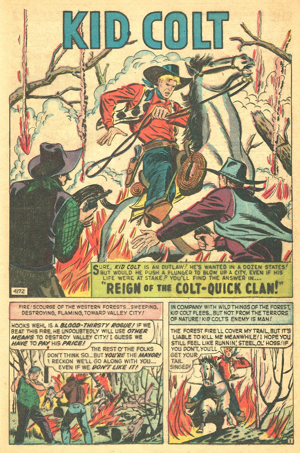 Read online Kid Colt Outlaw comic -  Issue #3 - 34
