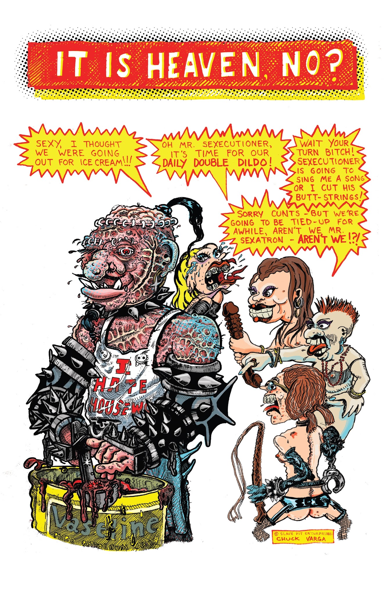 Read online Gwar: Orgasmageddon comic -  Issue #4 - 24