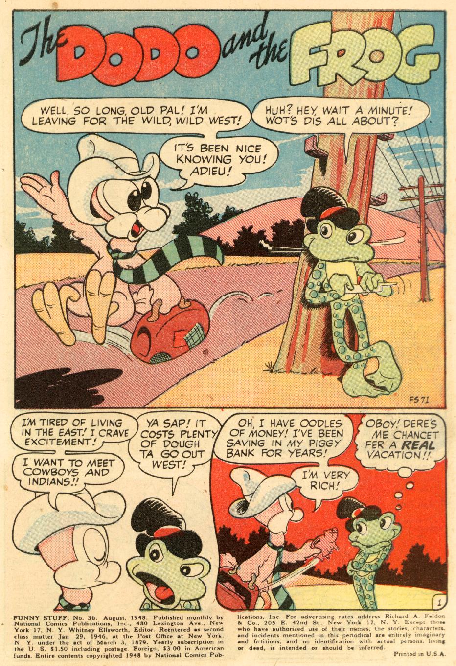 Read online Funny Stuff comic -  Issue #36 - 3