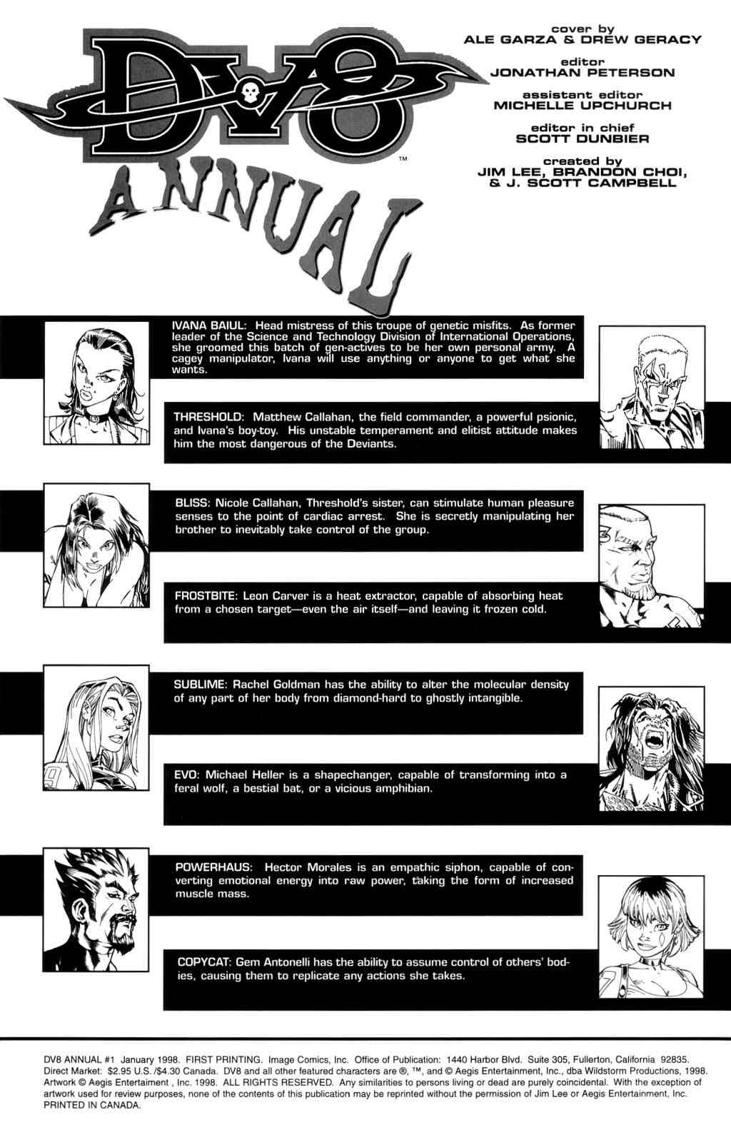 Read online DV8 comic -  Issue # Annual 1 - 2