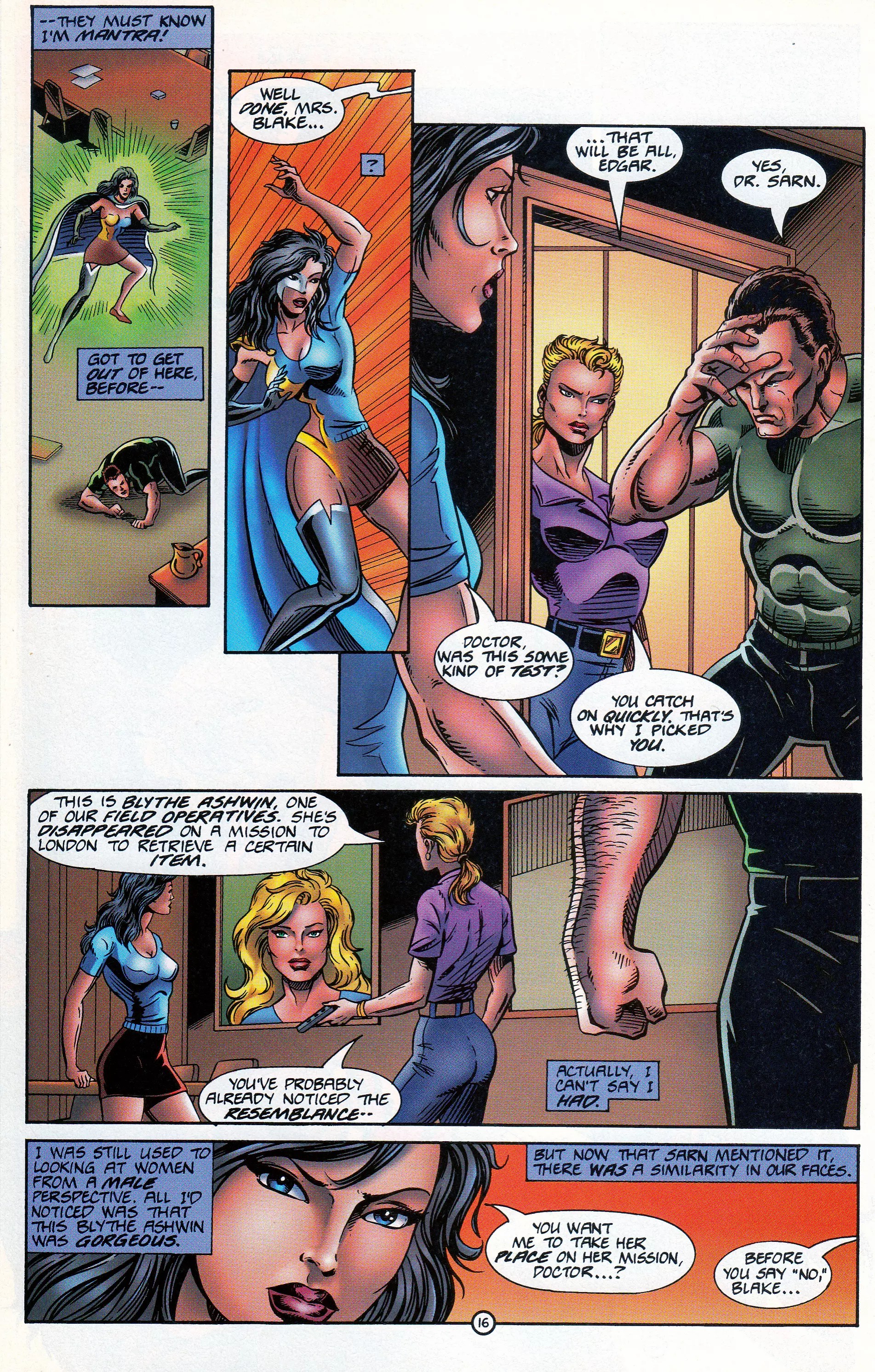 Read online Mantra: Spear of Destiny comic -  Issue #1 - 18