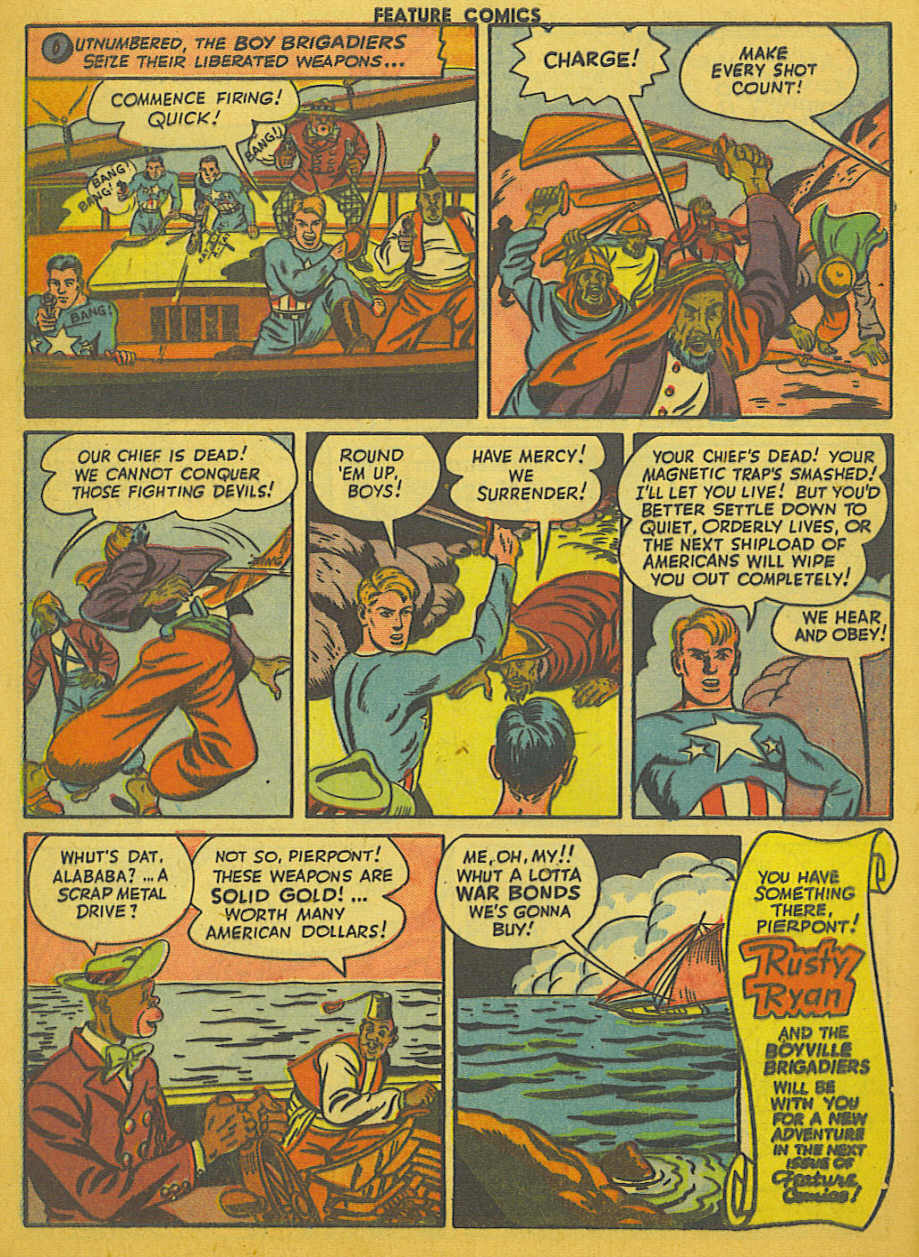 Read online Feature Comics comic -  Issue #76 - 58