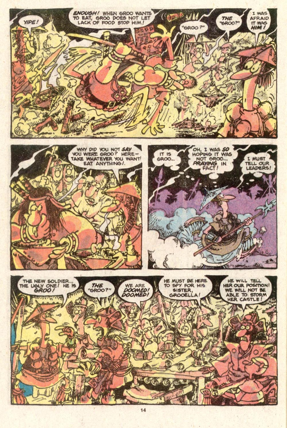 Read online Sergio Aragonés Groo the Wanderer comic -  Issue #18 - 14