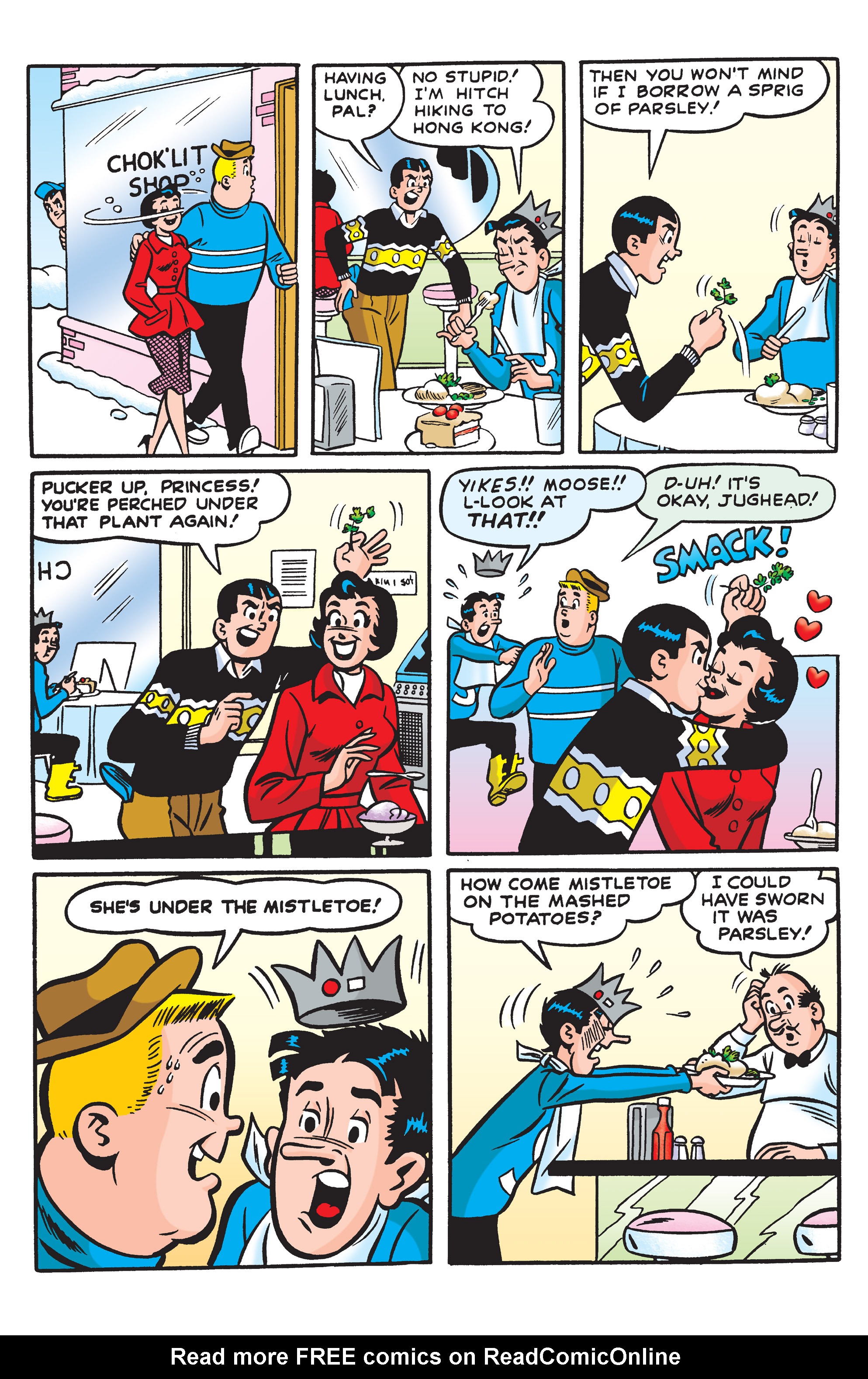 Read online Betty and Veronica: Under the Mistletoe comic -  Issue # TPB - 99