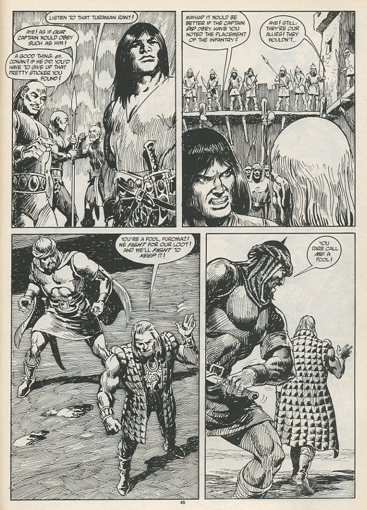 Read online The Savage Sword Of Conan comic -  Issue #189 - 47