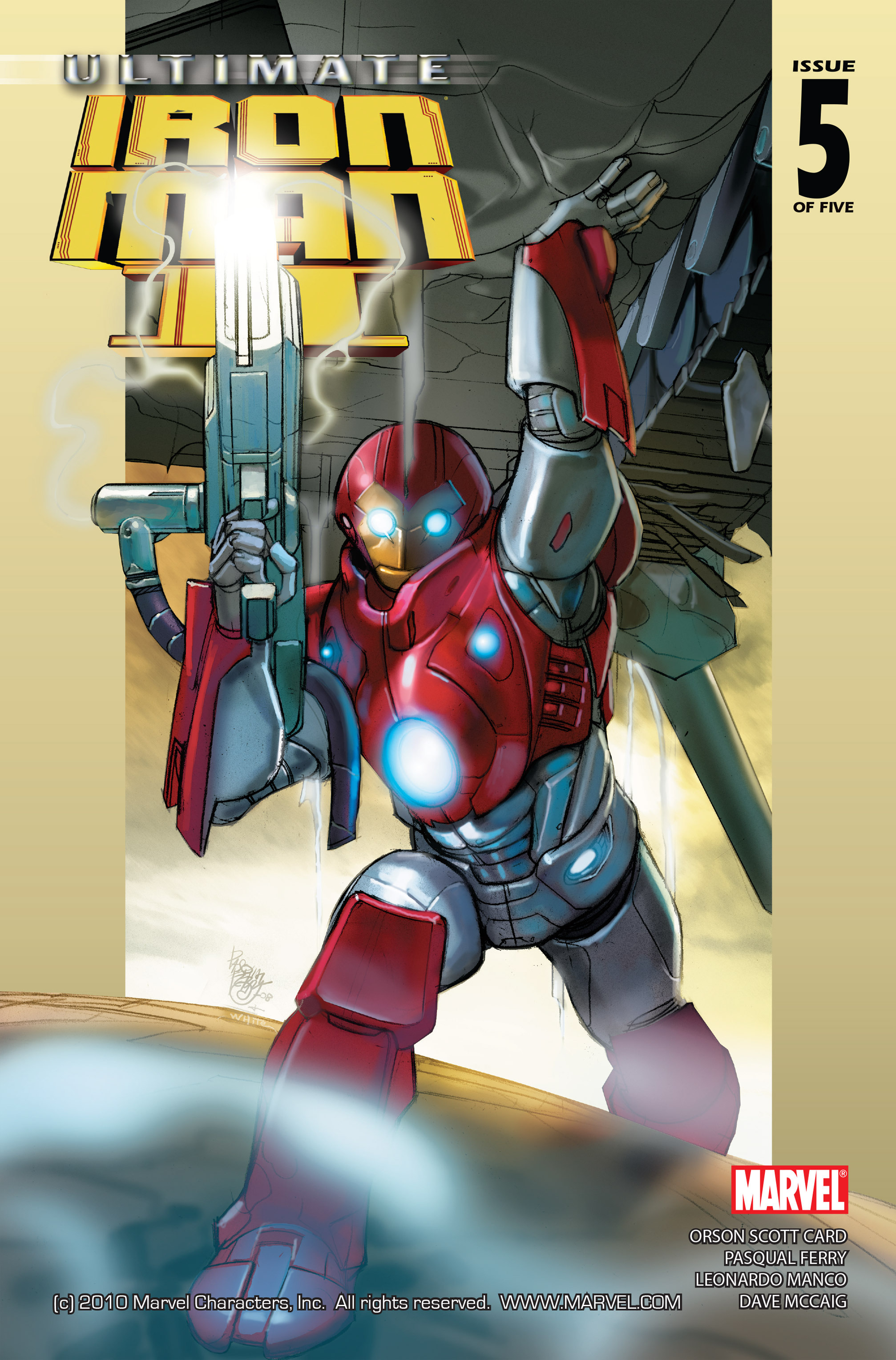 Read online Ultimate Iron Man II comic -  Issue #5 - 1