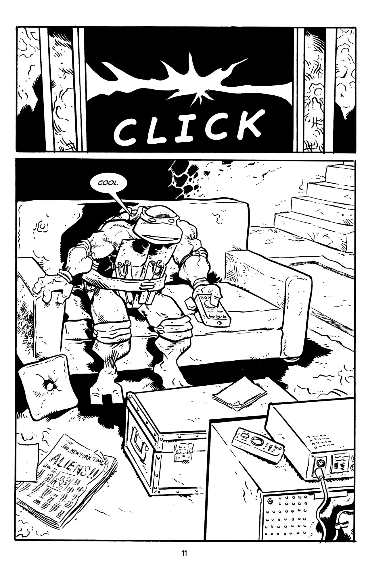 Read online Michelangelo The Third Kind comic -  Issue #1 - 13
