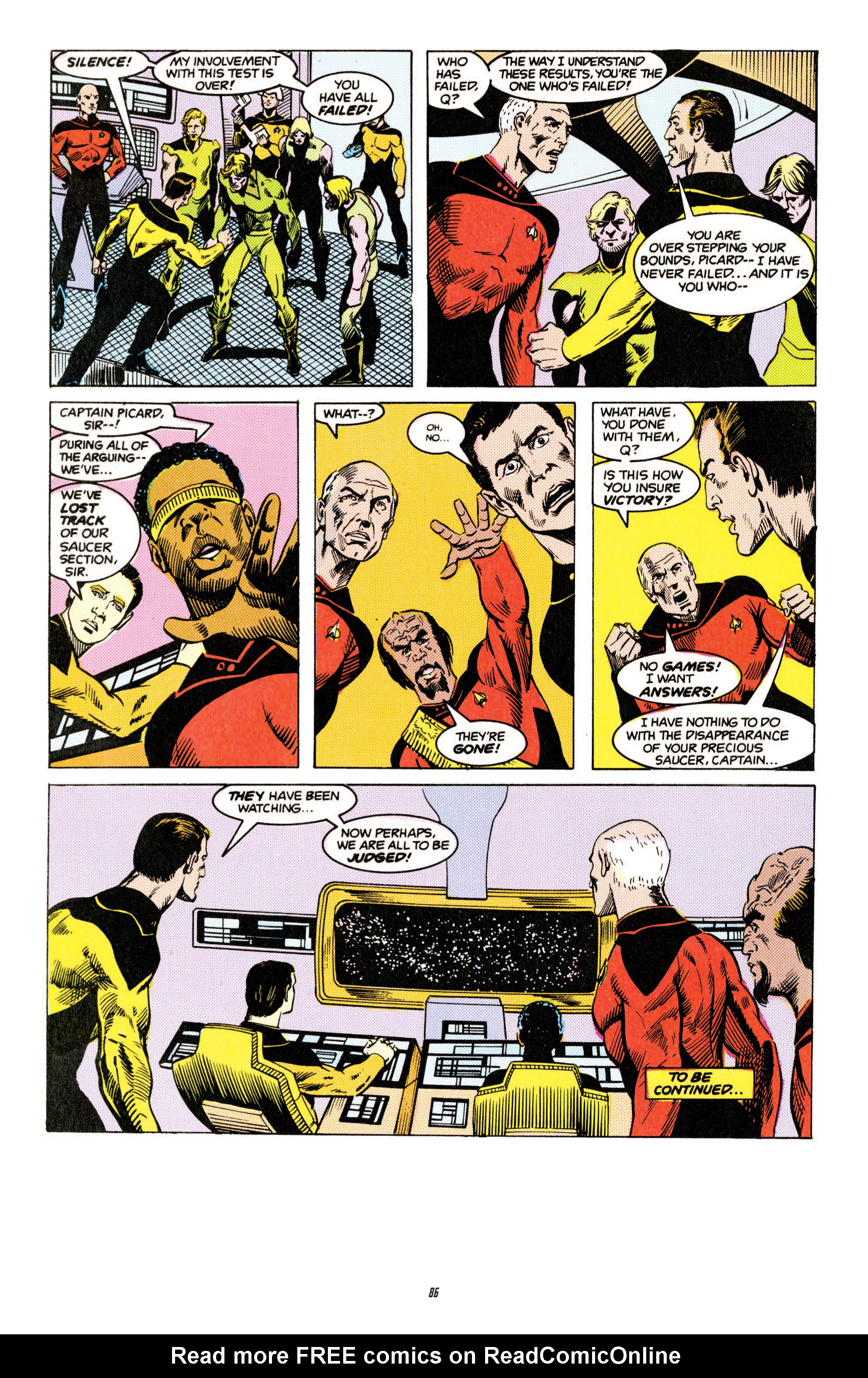 Read online Star Trek Classics comic -  Issue #4 - 85