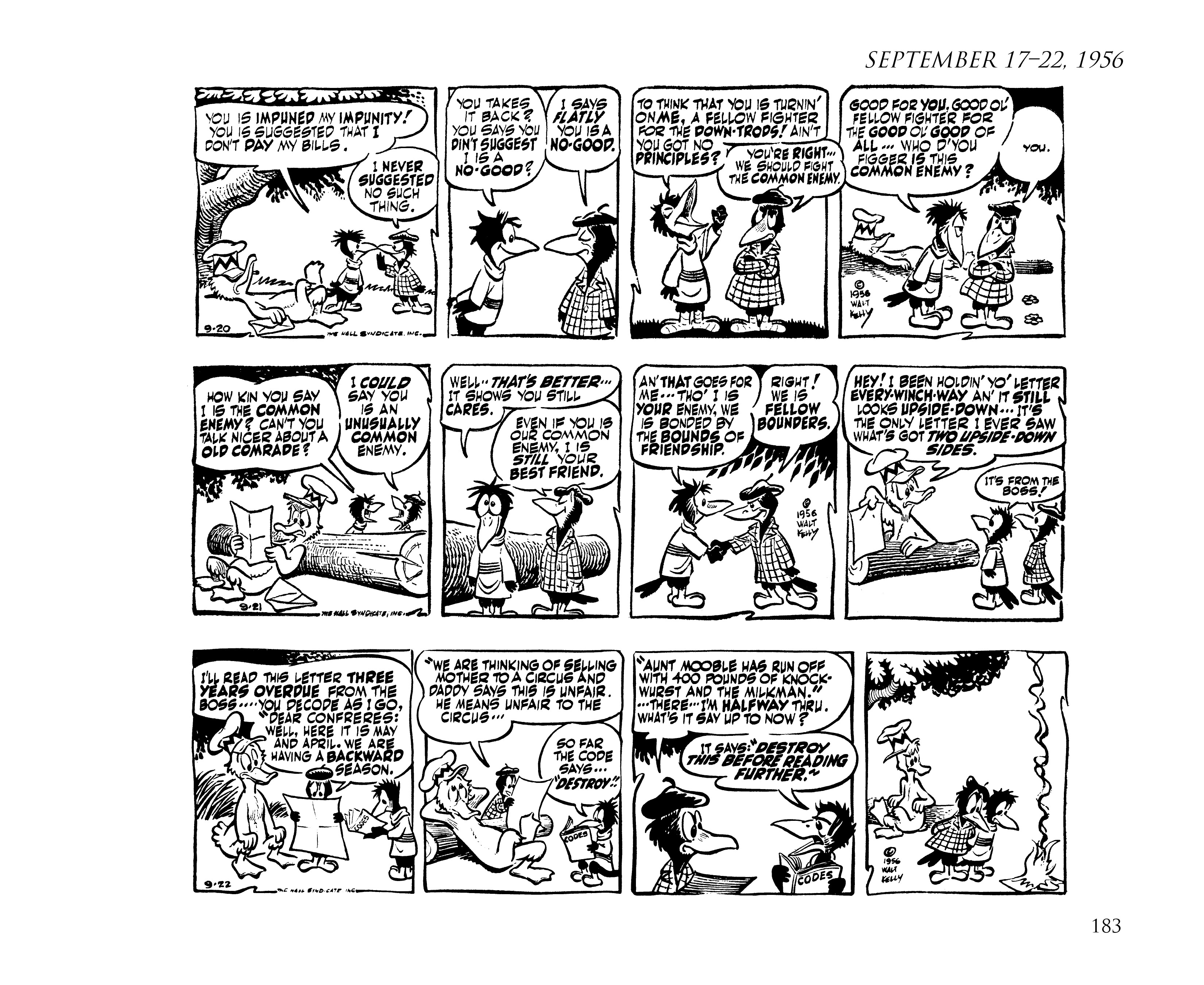 Read online Pogo by Walt Kelly: The Complete Syndicated Comic Strips comic -  Issue # TPB 4 (Part 2) - 95