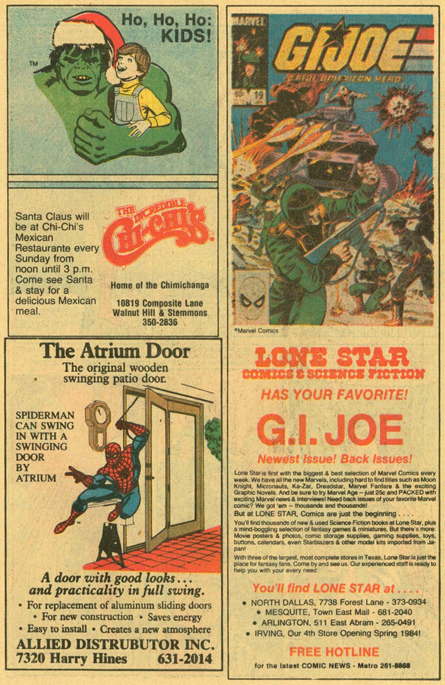 Read online Spider-Man: Christmas in Dallas (Dallas Times Herald Giveaway) comic -  Issue # Full - 7