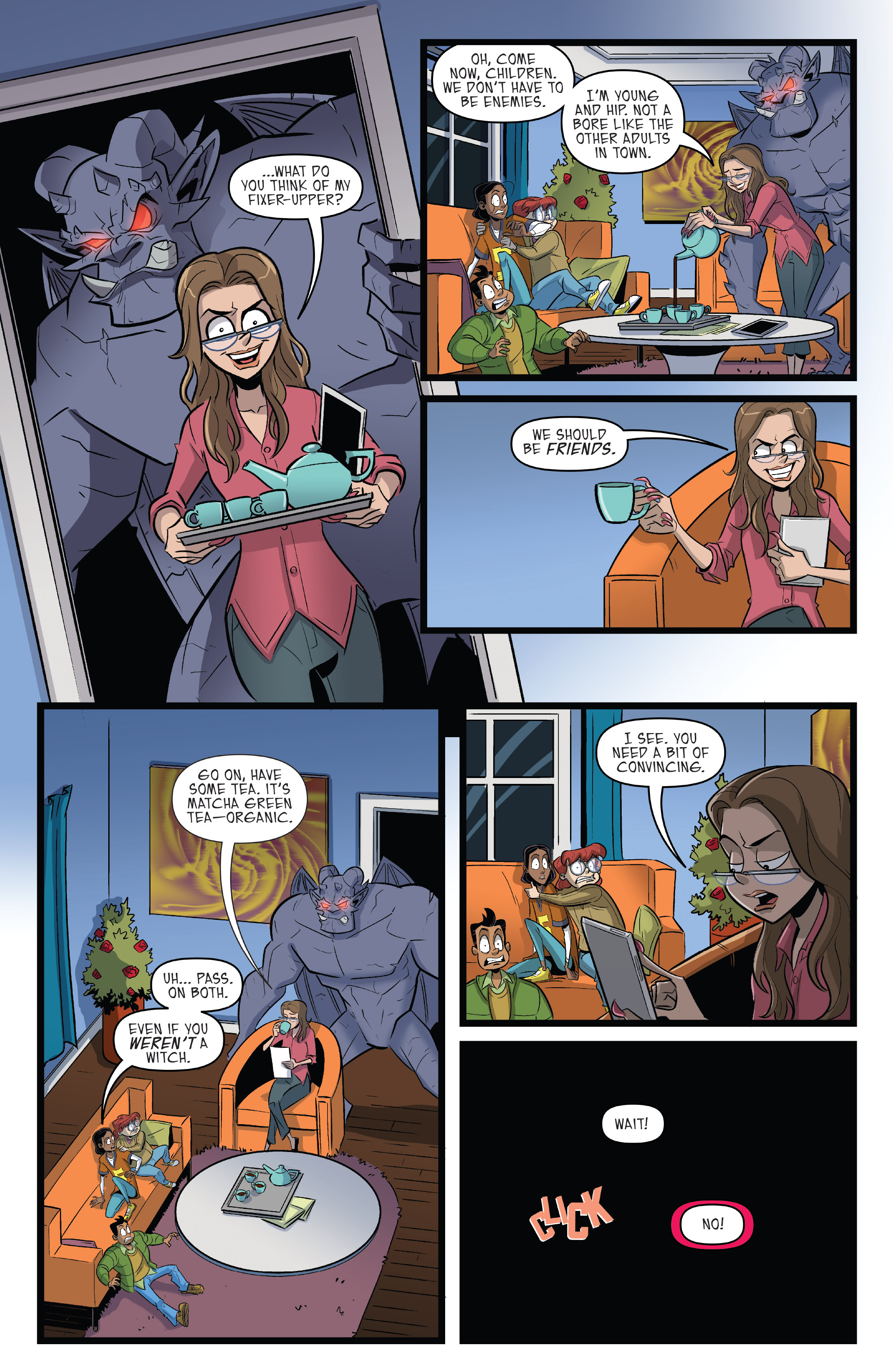 Read online Goosebumps: Horrors of the Witch House comic -  Issue #3 - 4