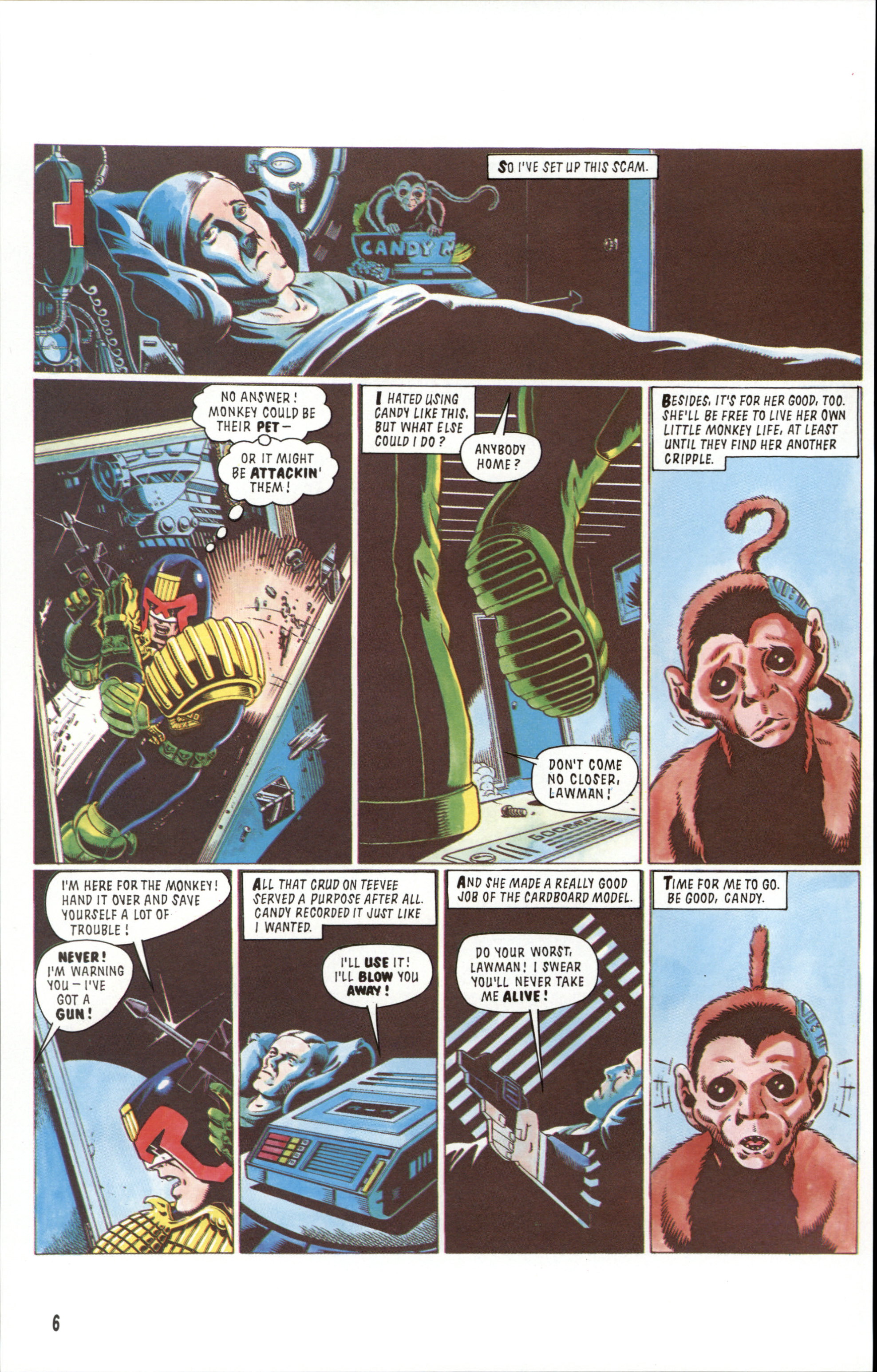 Read online Dredd Rules! comic -  Issue #9 - 8