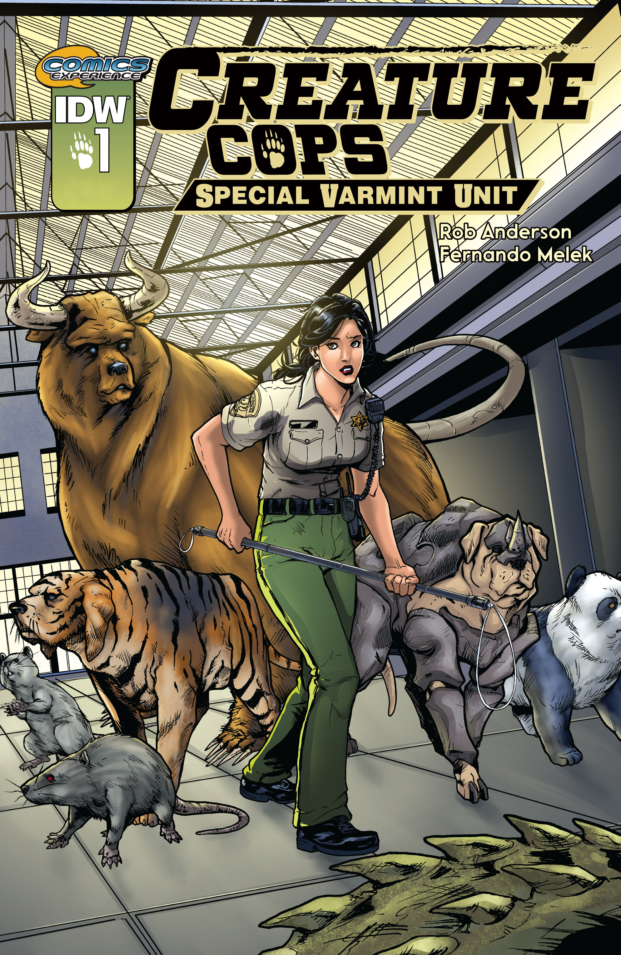 Read online Creature Cops: Special Varmint Unit comic -  Issue #1 - 1
